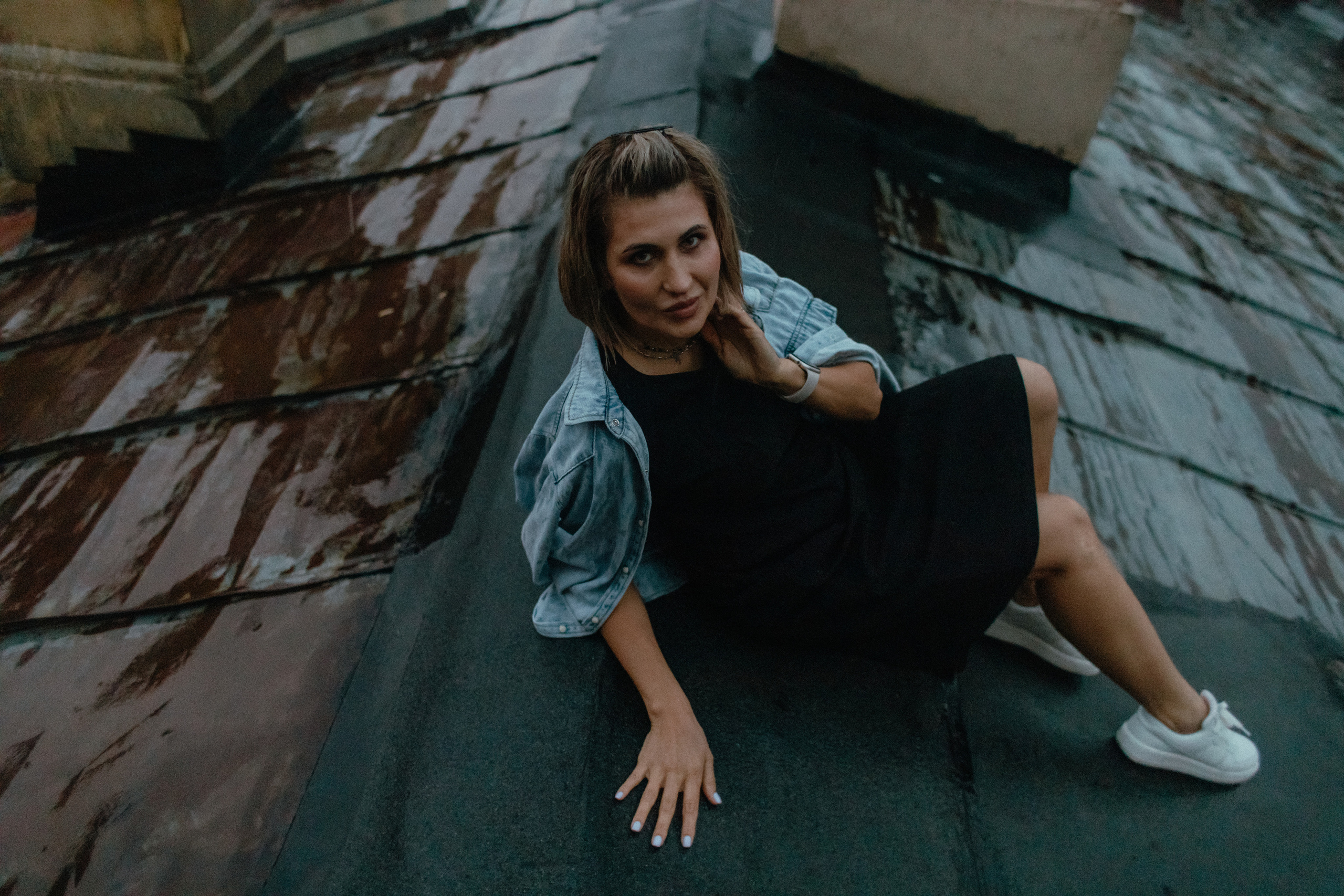 Фотосессия на крыше СПБ. Семейный и свадебный фотограф в Санкт-Петербурге и Всеволожске