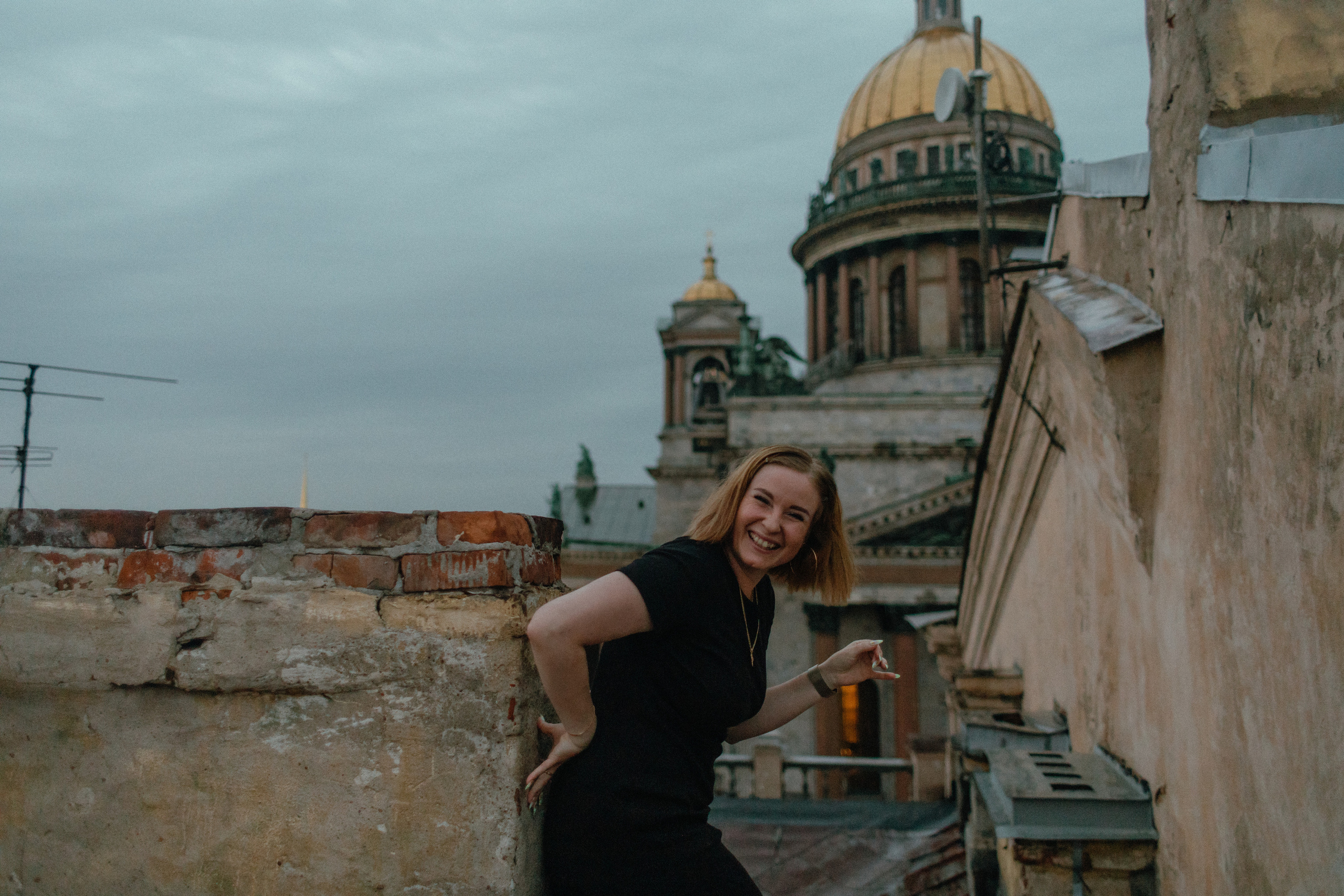 Фотосессия на крыше СПБ. Семейный и свадебный фотограф в Санкт-Петербурге и Всеволожске