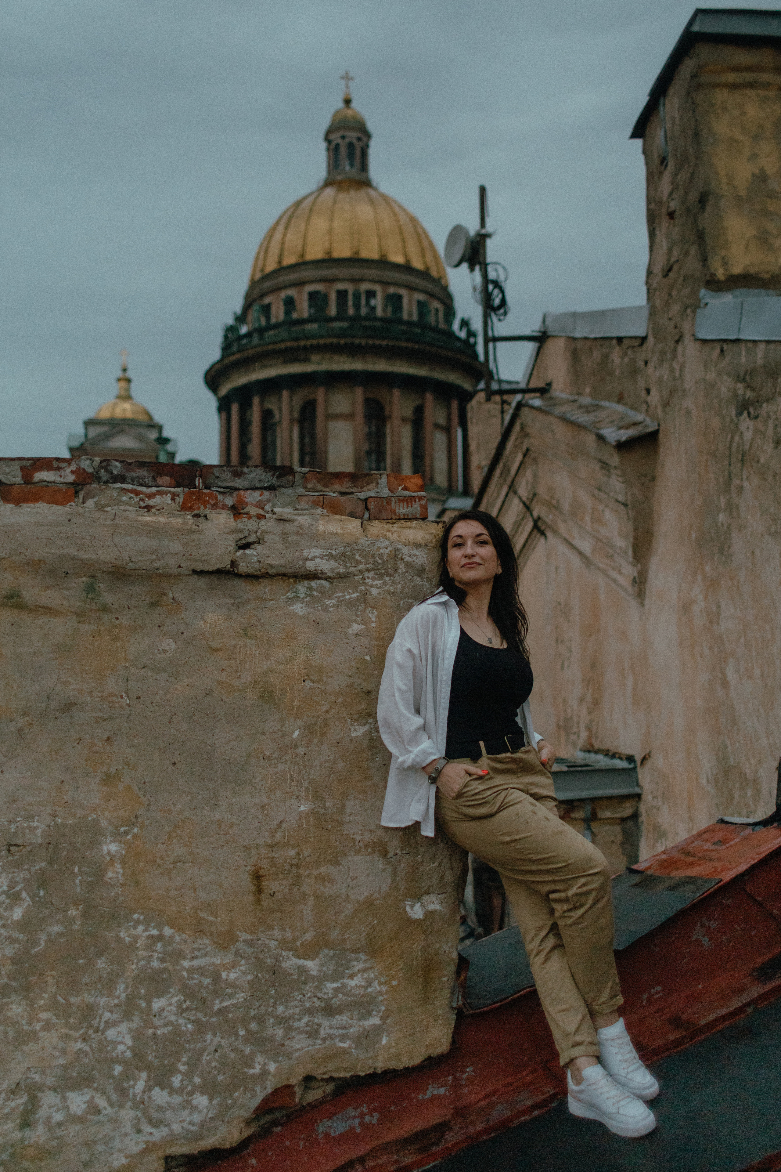 Фотосессия на крыше СПБ. Семейный и свадебный фотограф в Санкт-Петербурге и Всеволожске