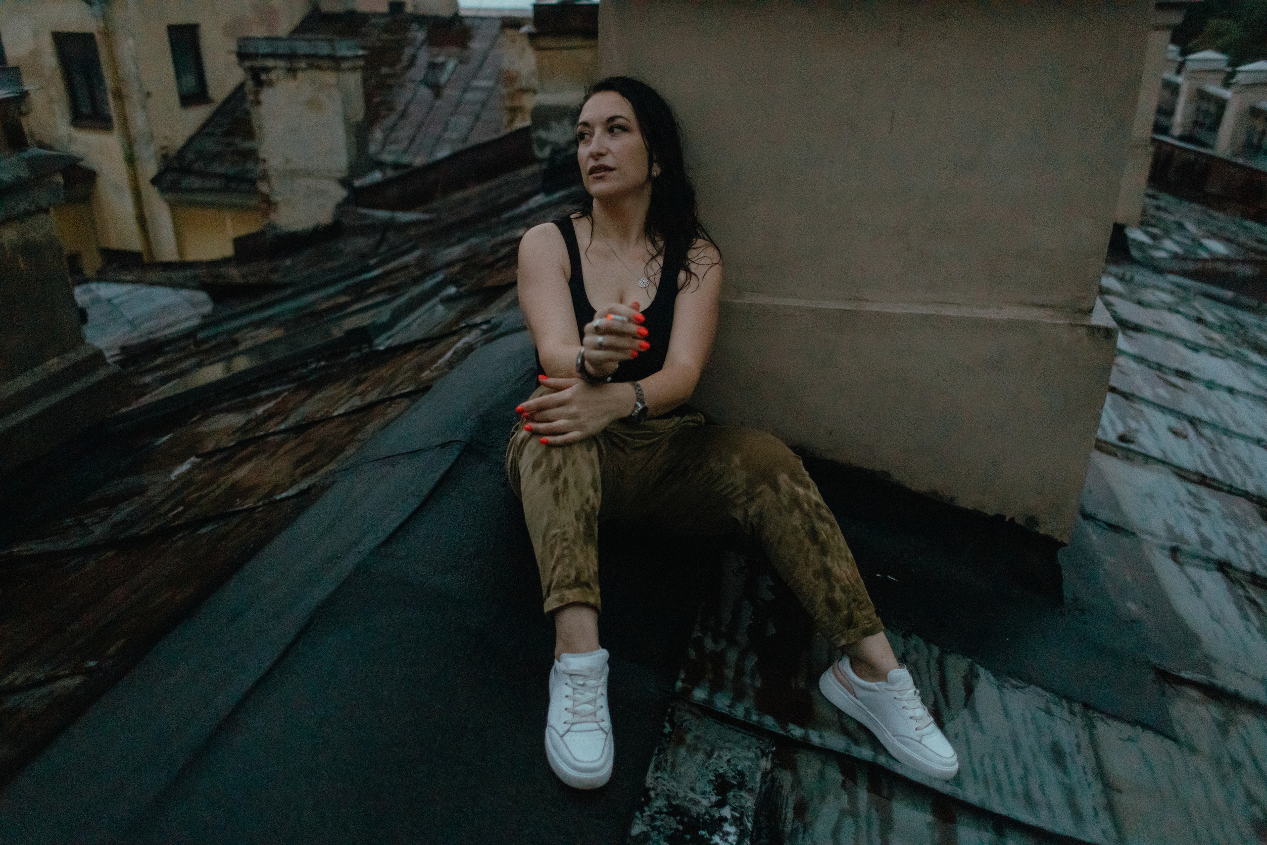 Фотосессия на крыше СПБ. Семейный и свадебный фотограф в Санкт-Петербурге и Всеволожске