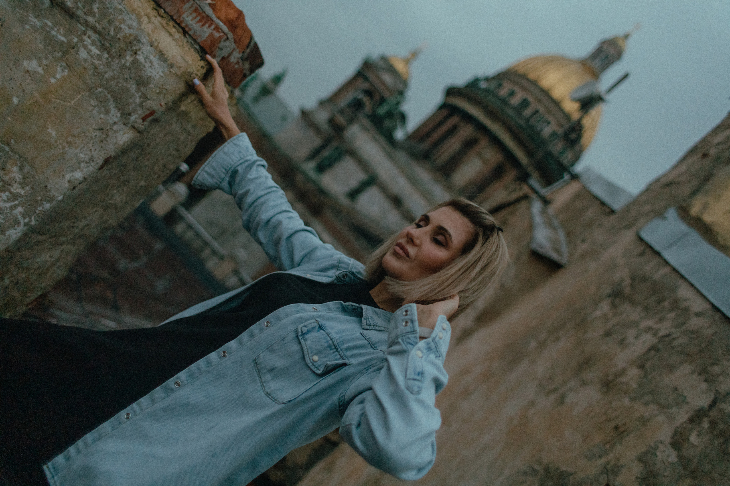 Фотосессия на крыше СПБ. Семейный и свадебный фотограф в Санкт-Петербурге и Всеволожске