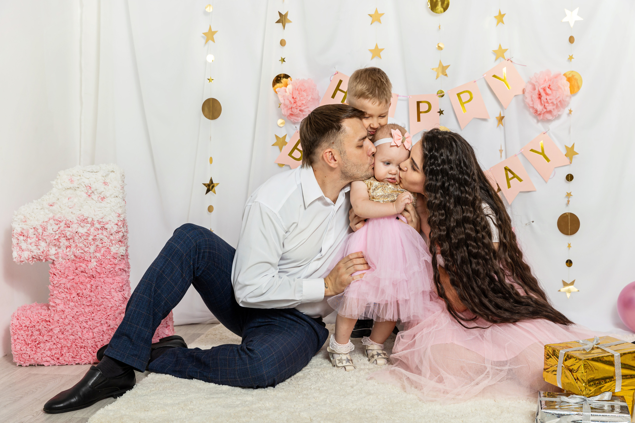 День рождения Ульяночки. Детский семейный фотограф в г. Находка Ольга Коваленко, фотостудия Memories