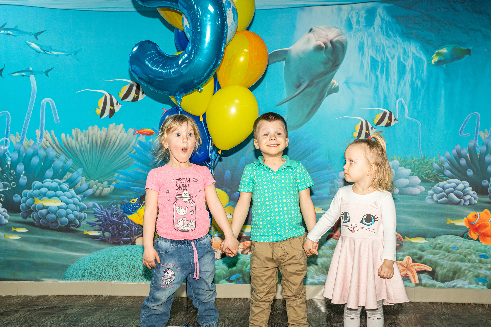 Праздник на День рождения в студии Fotostudiomemories. Детский семейный фотограф в г. Находка Ольга Коваленко, фотостудия Memories