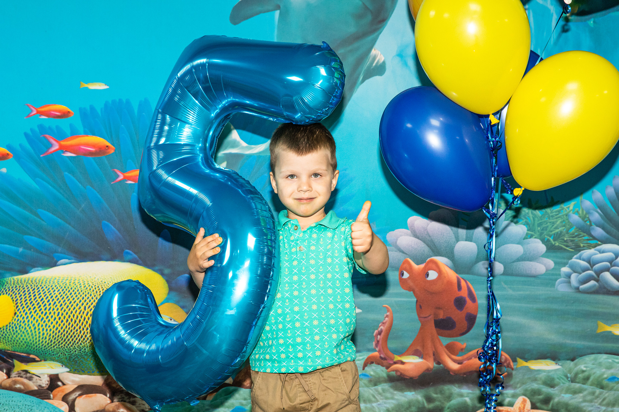 Праздник на День рождения в студии Fotostudiomemories. Детский семейный фотограф в г. Находка Ольга Коваленко, фотостудия Memories