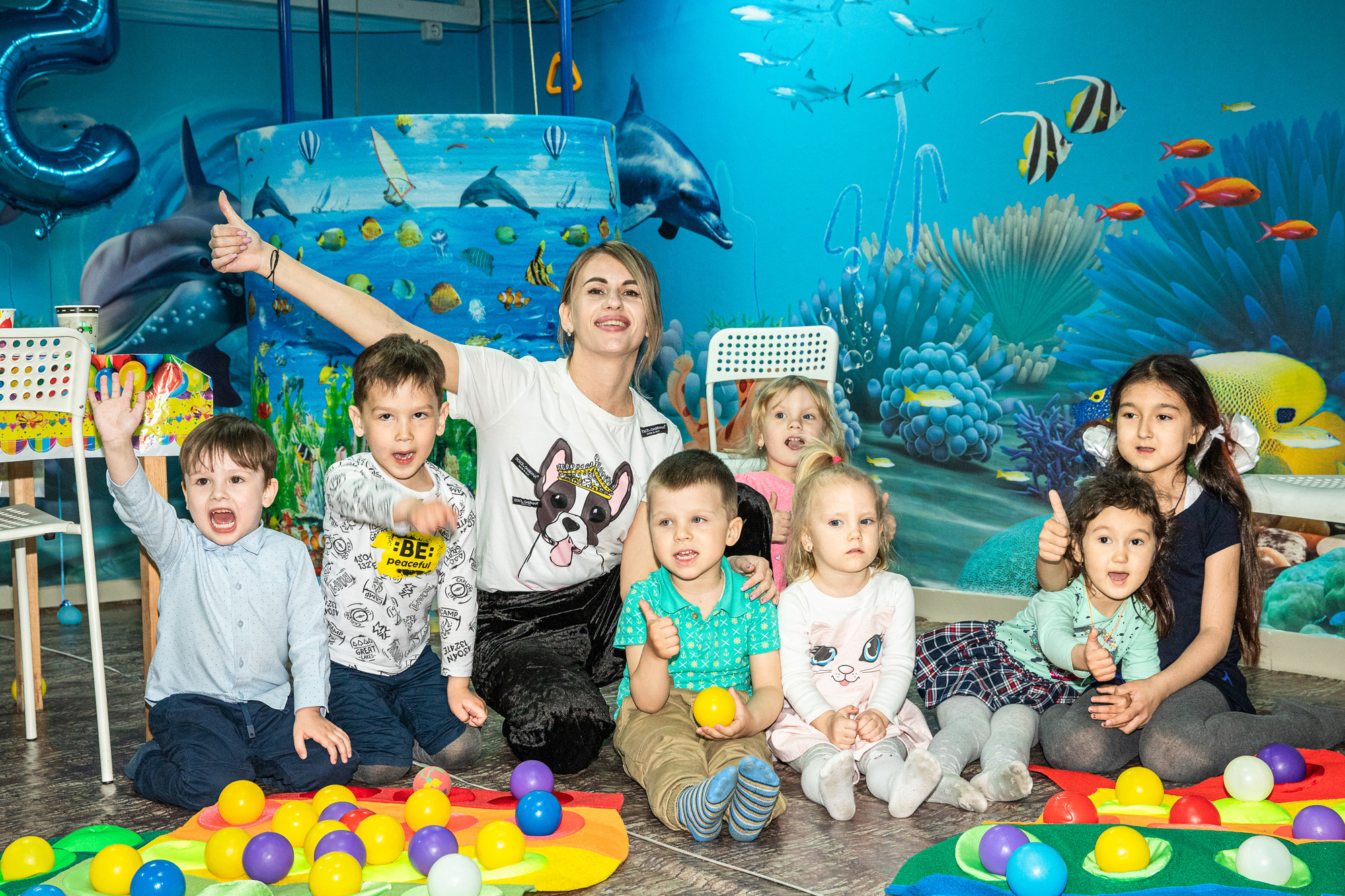 Праздник на День рождения в студии Fotostudiomemories. Детский семейный фотограф в г. Находка Ольга Коваленко, фотостудия Memories