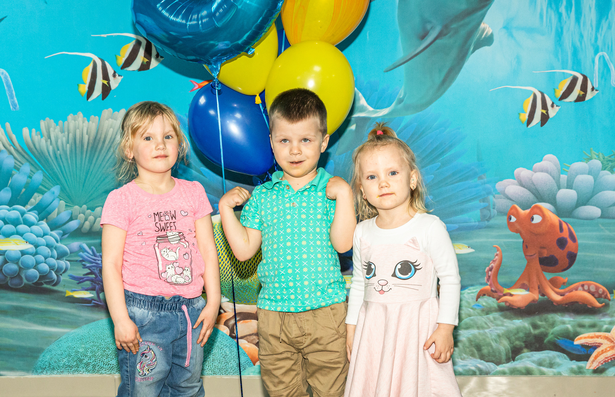 Праздник на День рождения в студии Fotostudiomemories. Детский семейный фотограф в г. Находка Ольга Коваленко, фотостудия Memories