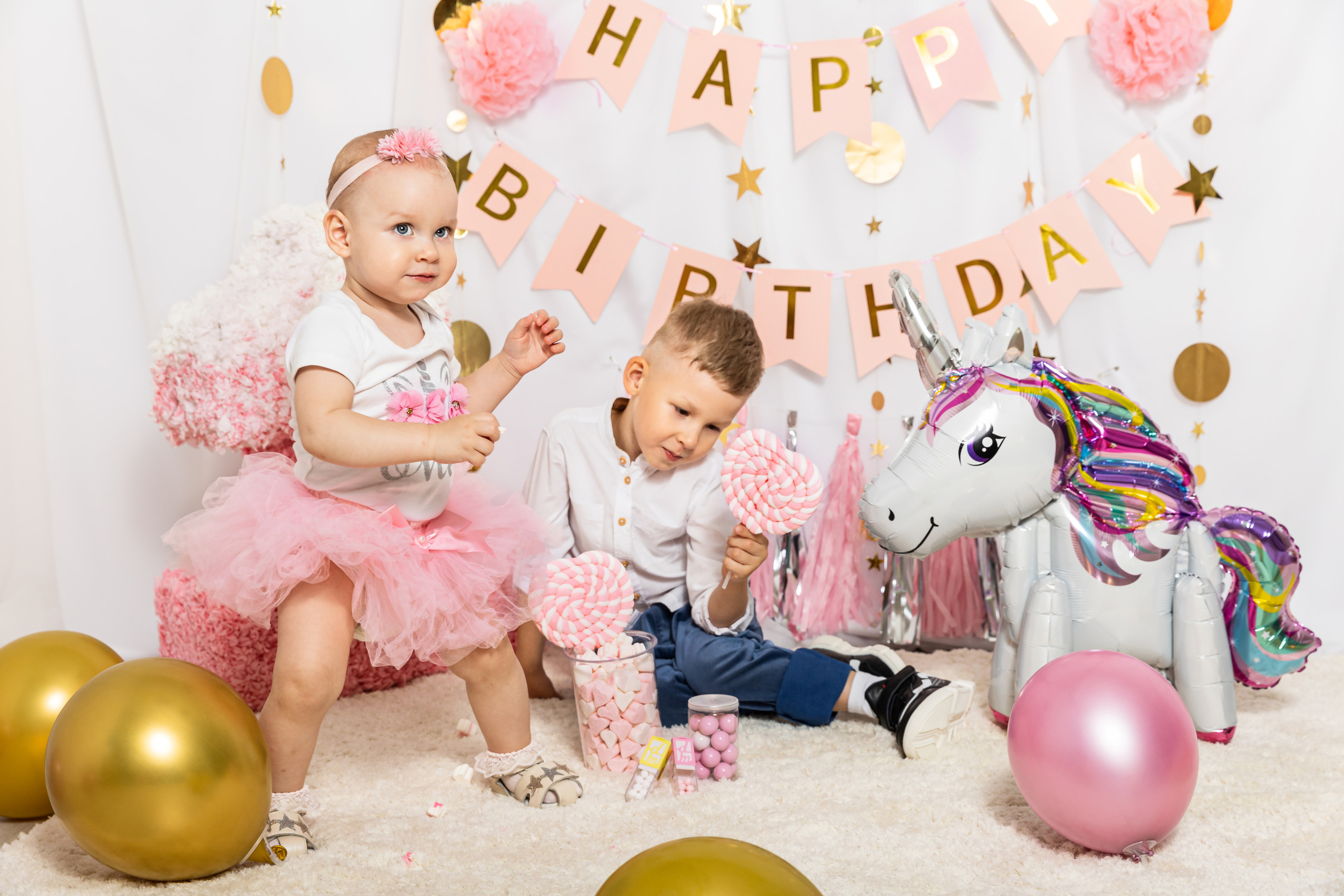 День рождения Ульяночки. Детский семейный фотограф в г. Находка Ольга Коваленко, фотостудия Memories