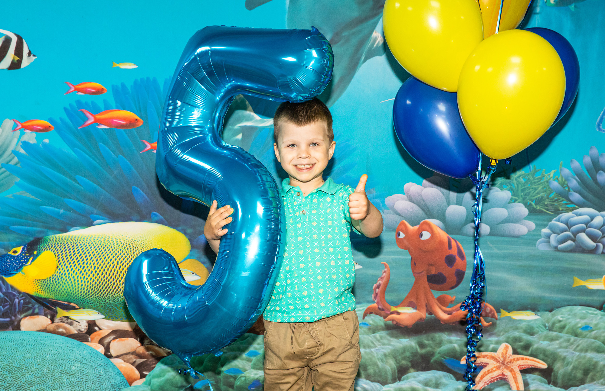 Праздник на День рождения в студии Fotostudiomemories. Детский семейный фотограф в г. Находка Ольга Коваленко, фотостудия Memories