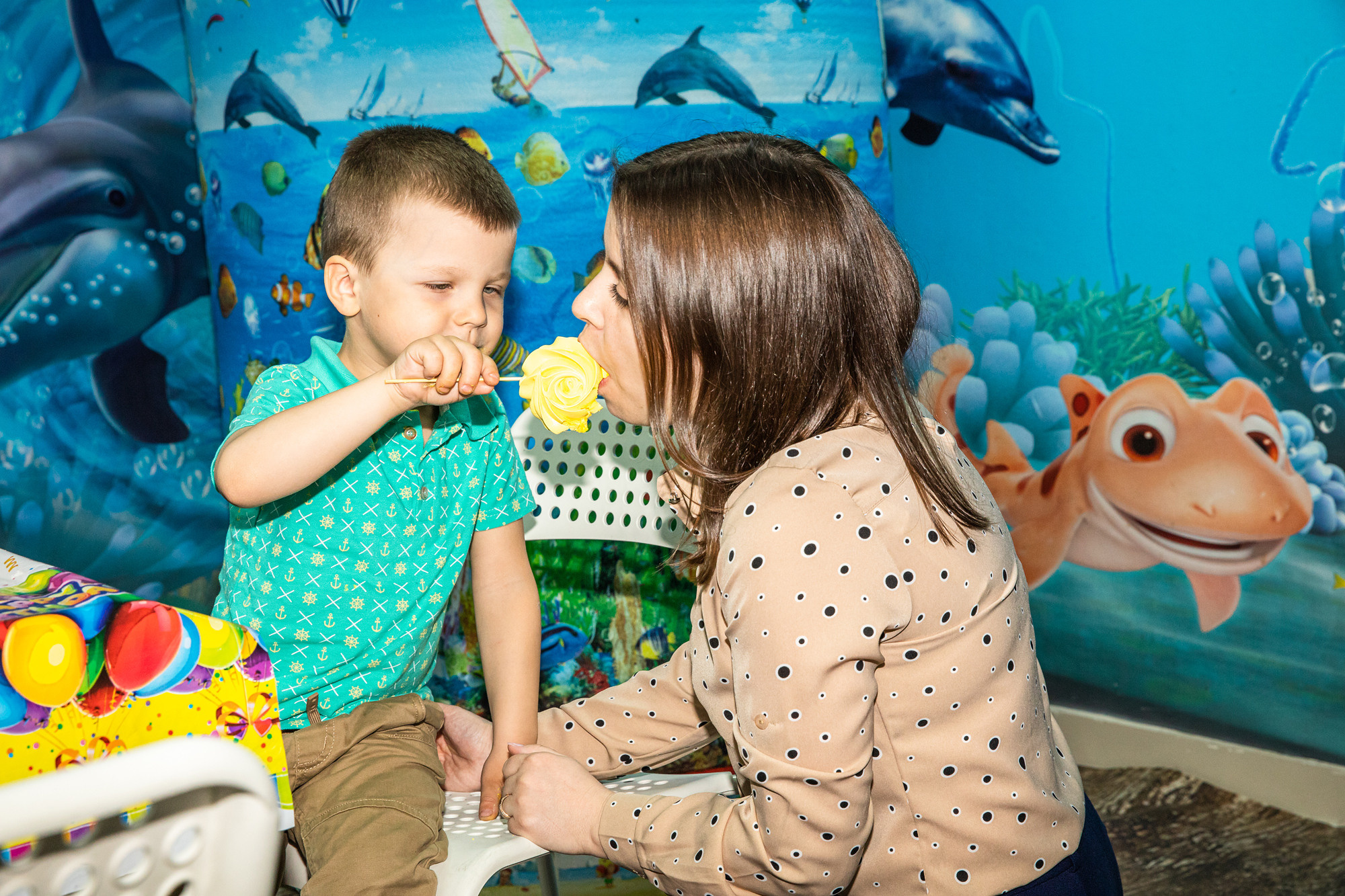 Праздник на День рождения в студии Fotostudiomemories. Детский семейный фотограф в г. Находка Ольга Коваленко, фотостудия Memories