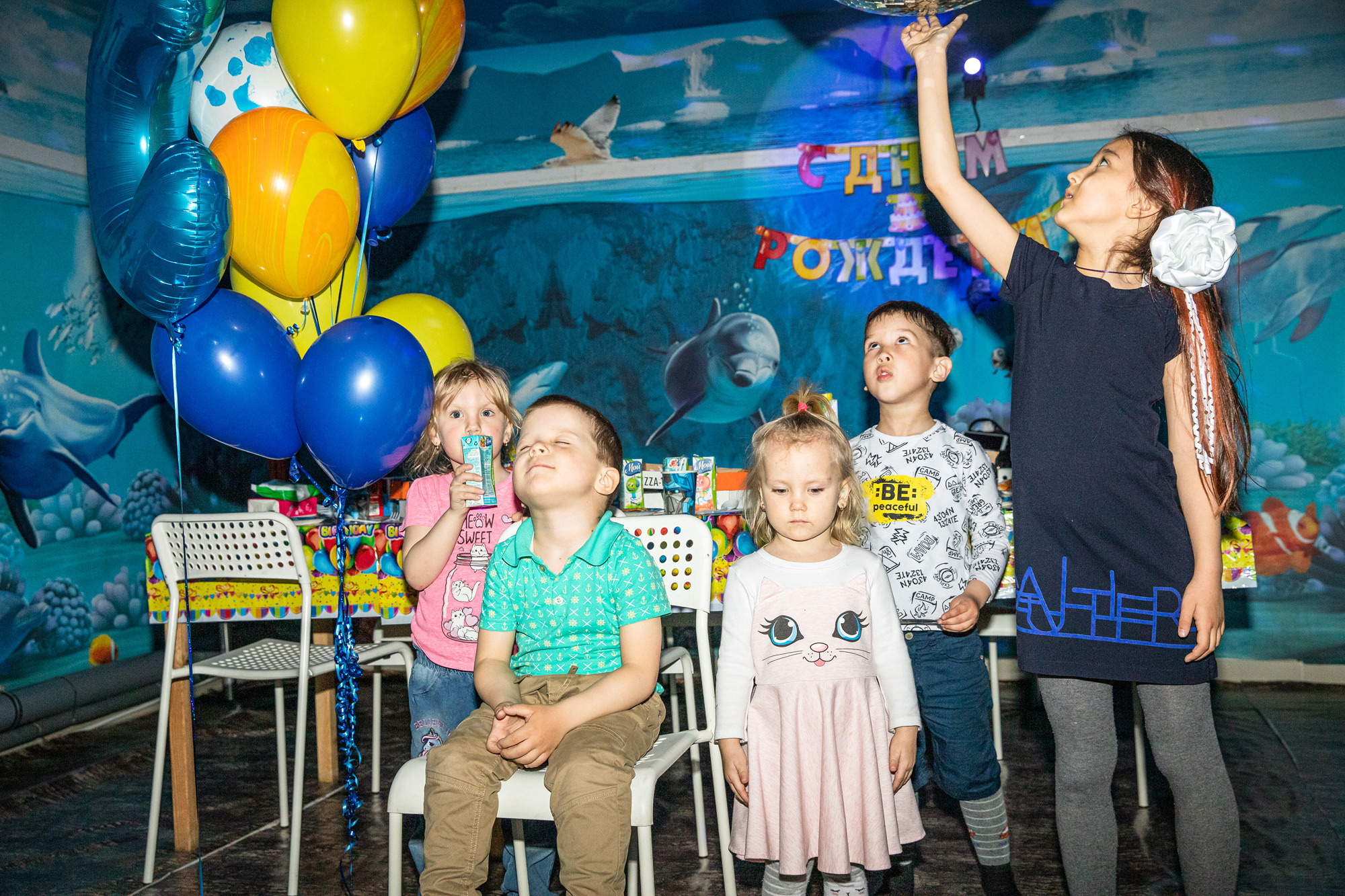 Праздник на День рождения в студии Fotostudiomemories. Детский семейный фотограф в г. Находка Ольга Коваленко, фотостудия Memories