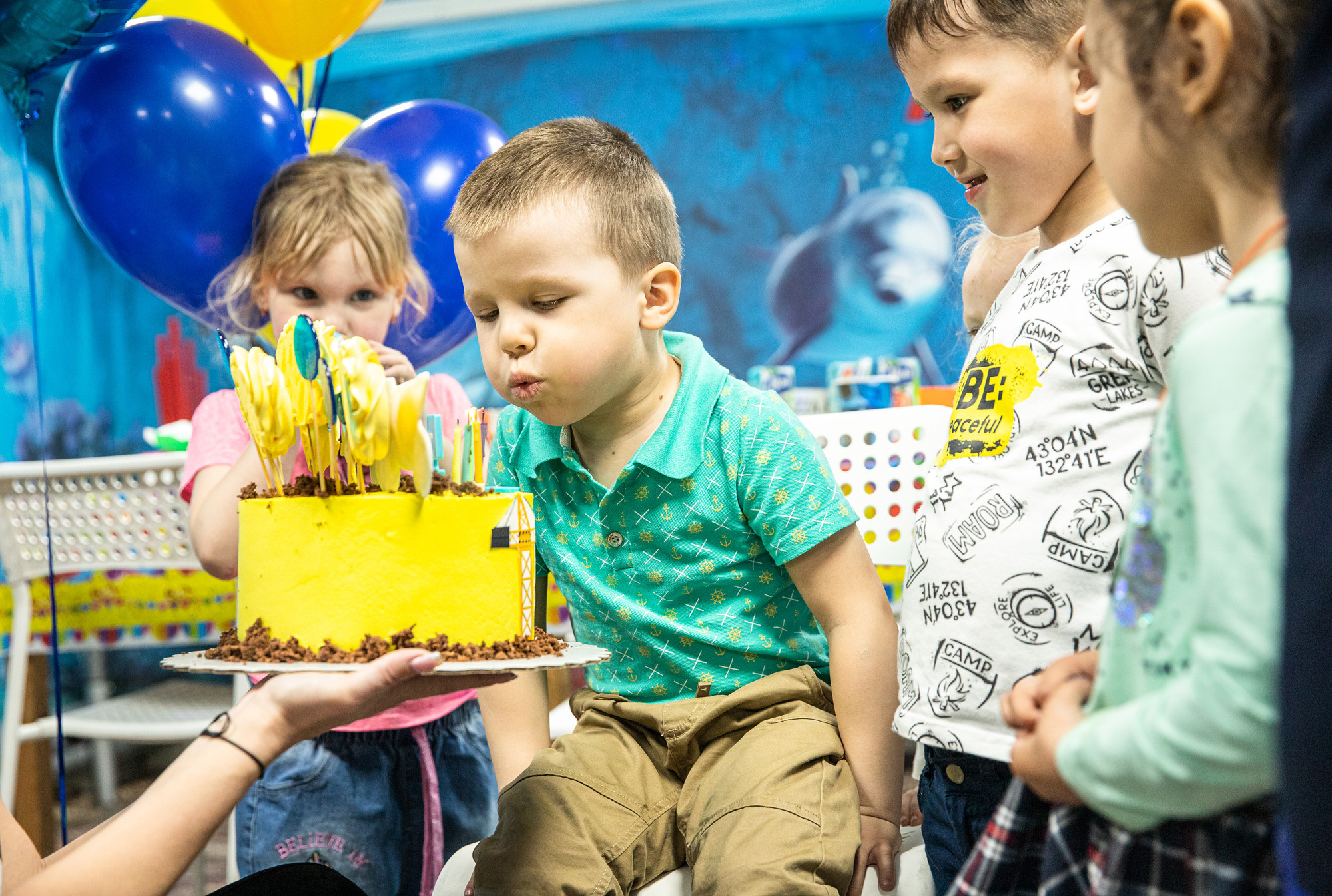 Праздник на День рождения в студии Fotostudiomemories. Детский семейный фотограф в г. Находка Ольга Коваленко, фотостудия Memories