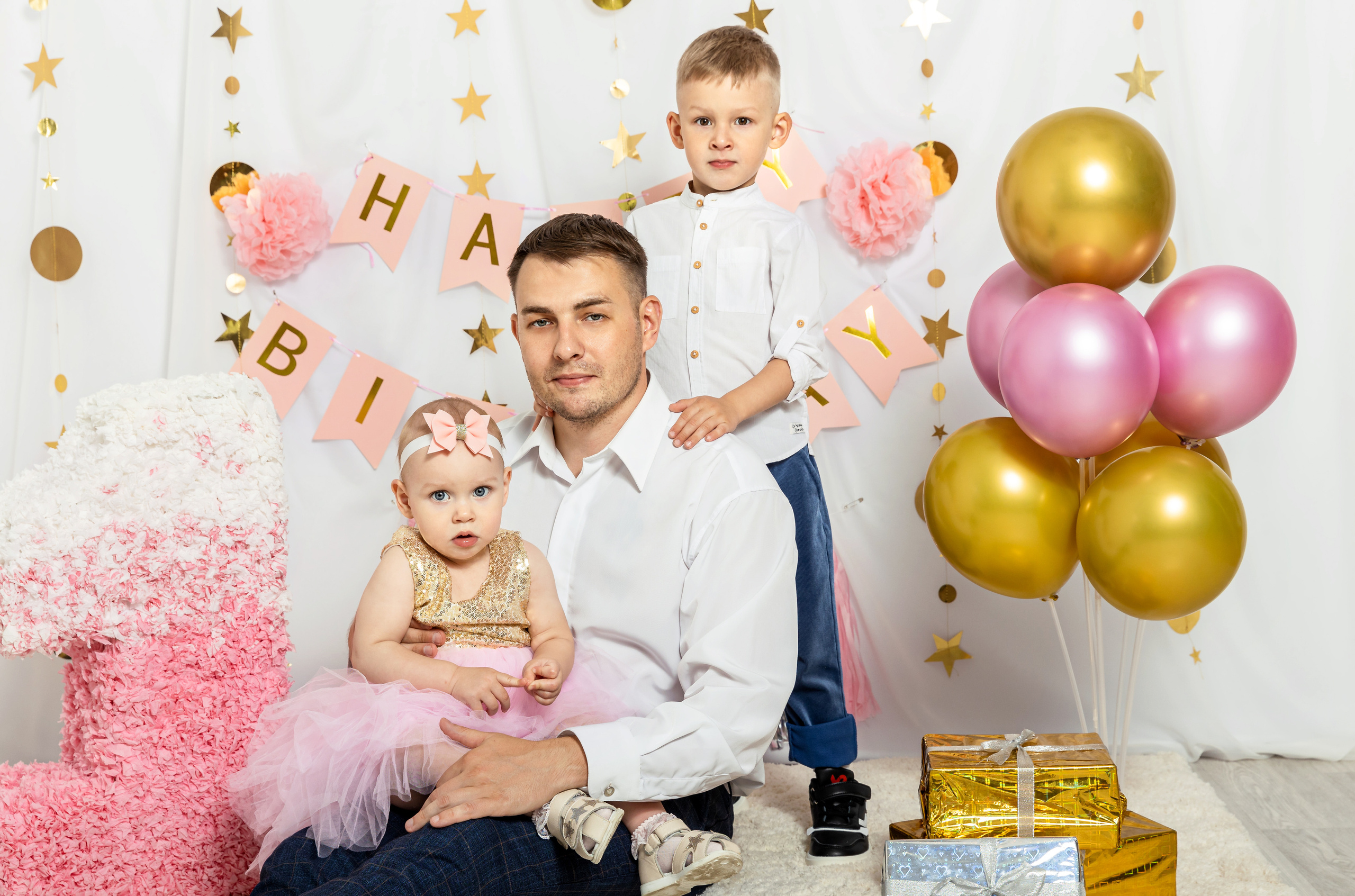 День рождения Ульяночки. Детский семейный фотограф в г. Находка Ольга Коваленко, фотостудия Memories