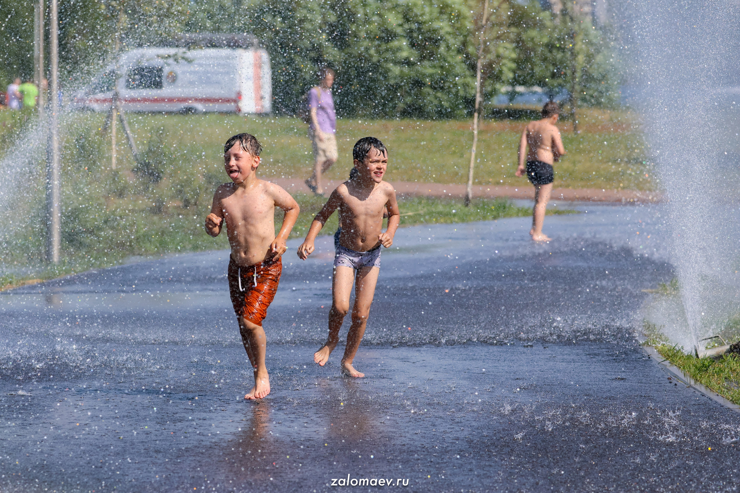 Сильнейший пожарный. Фотограф Александр Заломаев