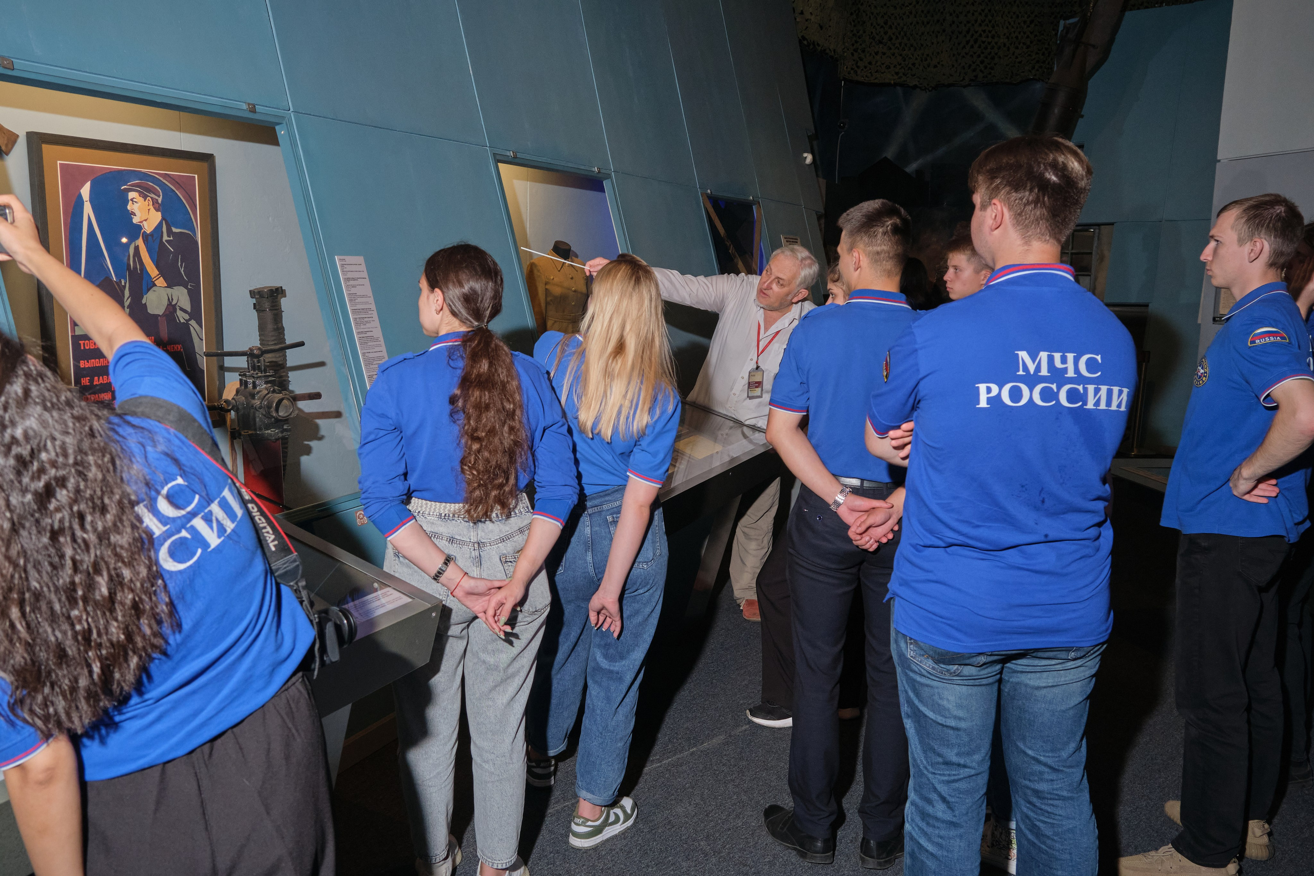 Репортаж. Студенты МЧС в проекте «Город Героев». Репортажная фото и видеосъемка в Москве под ключ