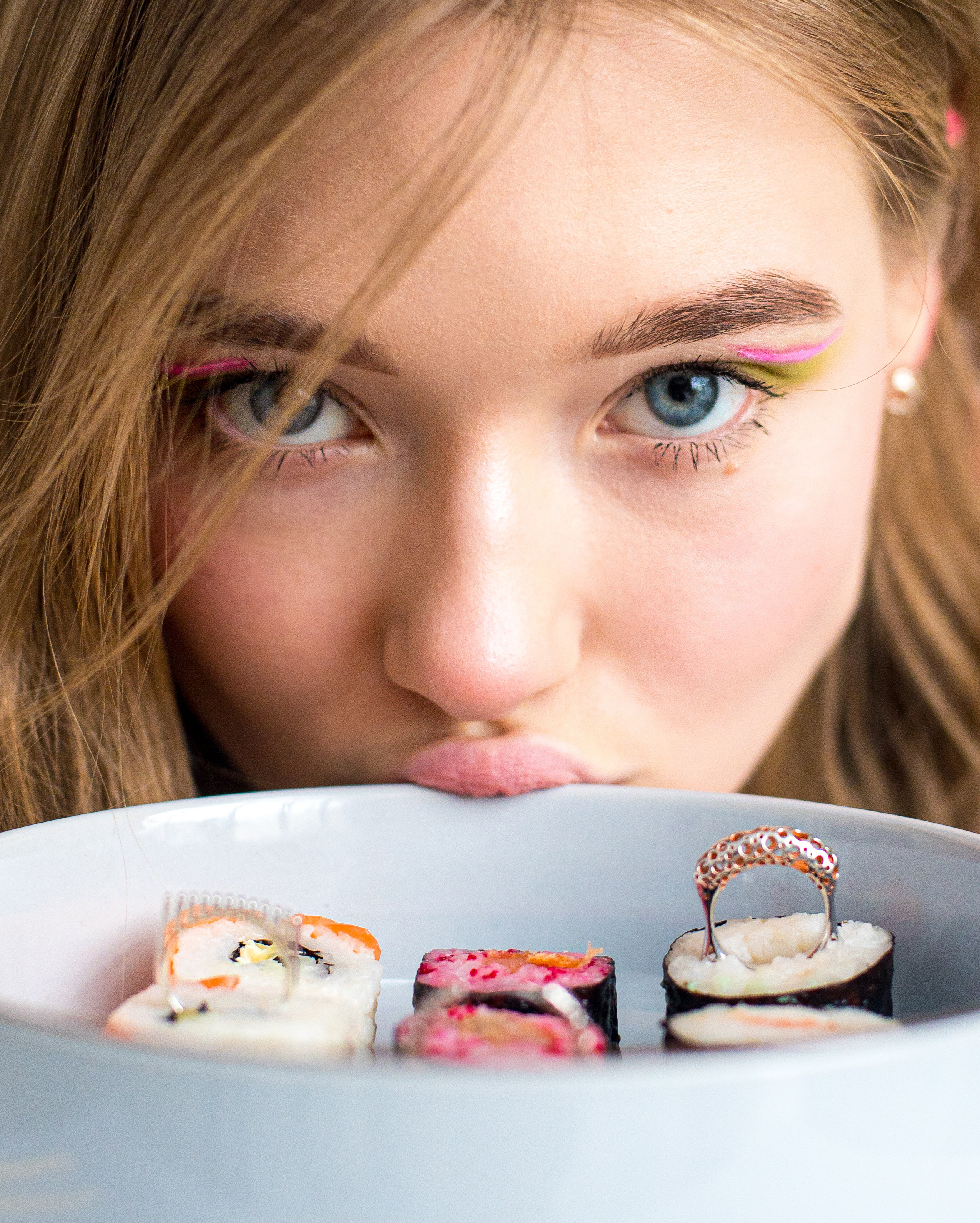 1991.jewelry. Elizaveta Filchenko. Fashion-photographer and director