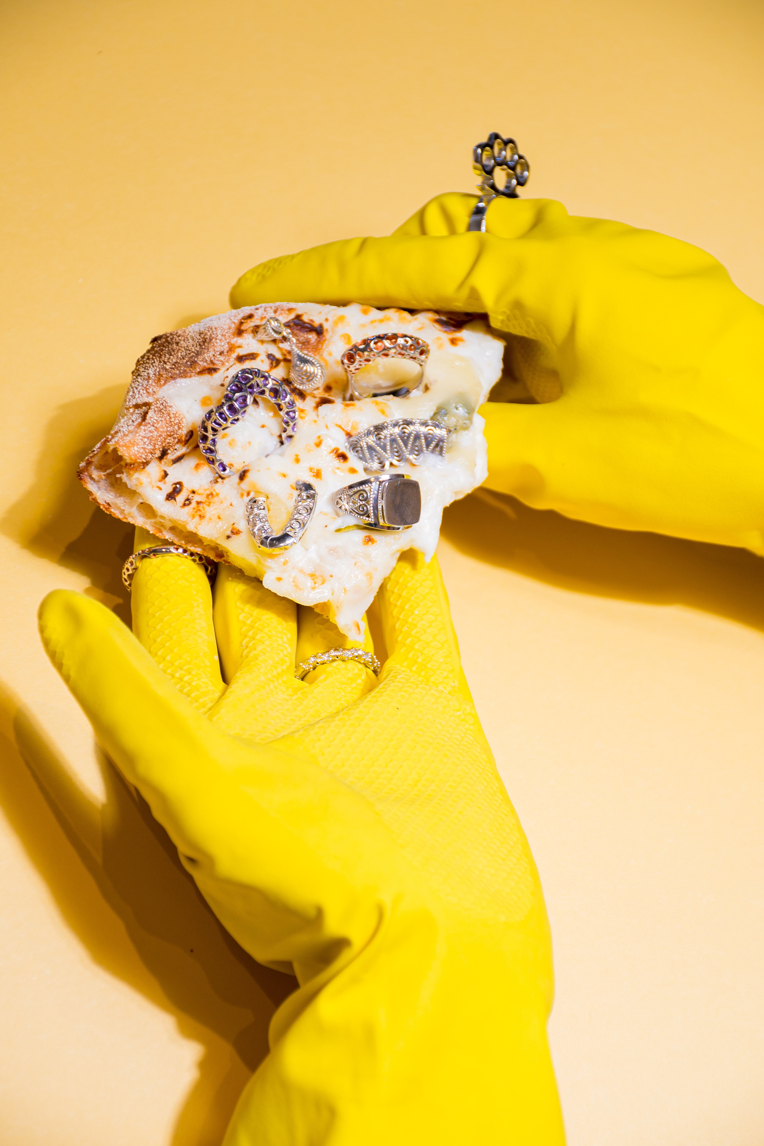 1991.jewelry. Elizaveta Filchenko. Fashion-photographer and director