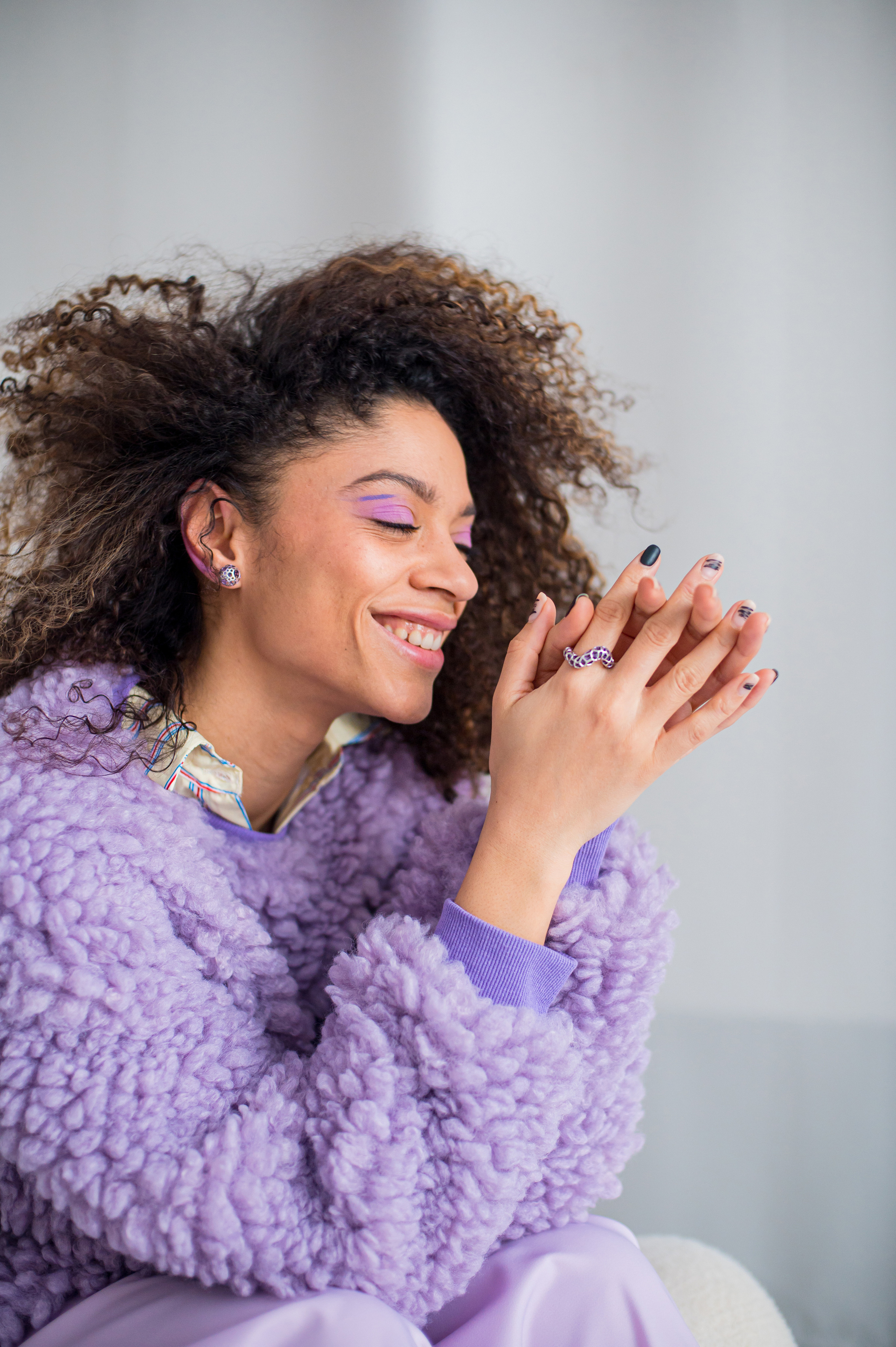 1991.jewelry. Elizaveta Filchenko. Fashion-photographer and director