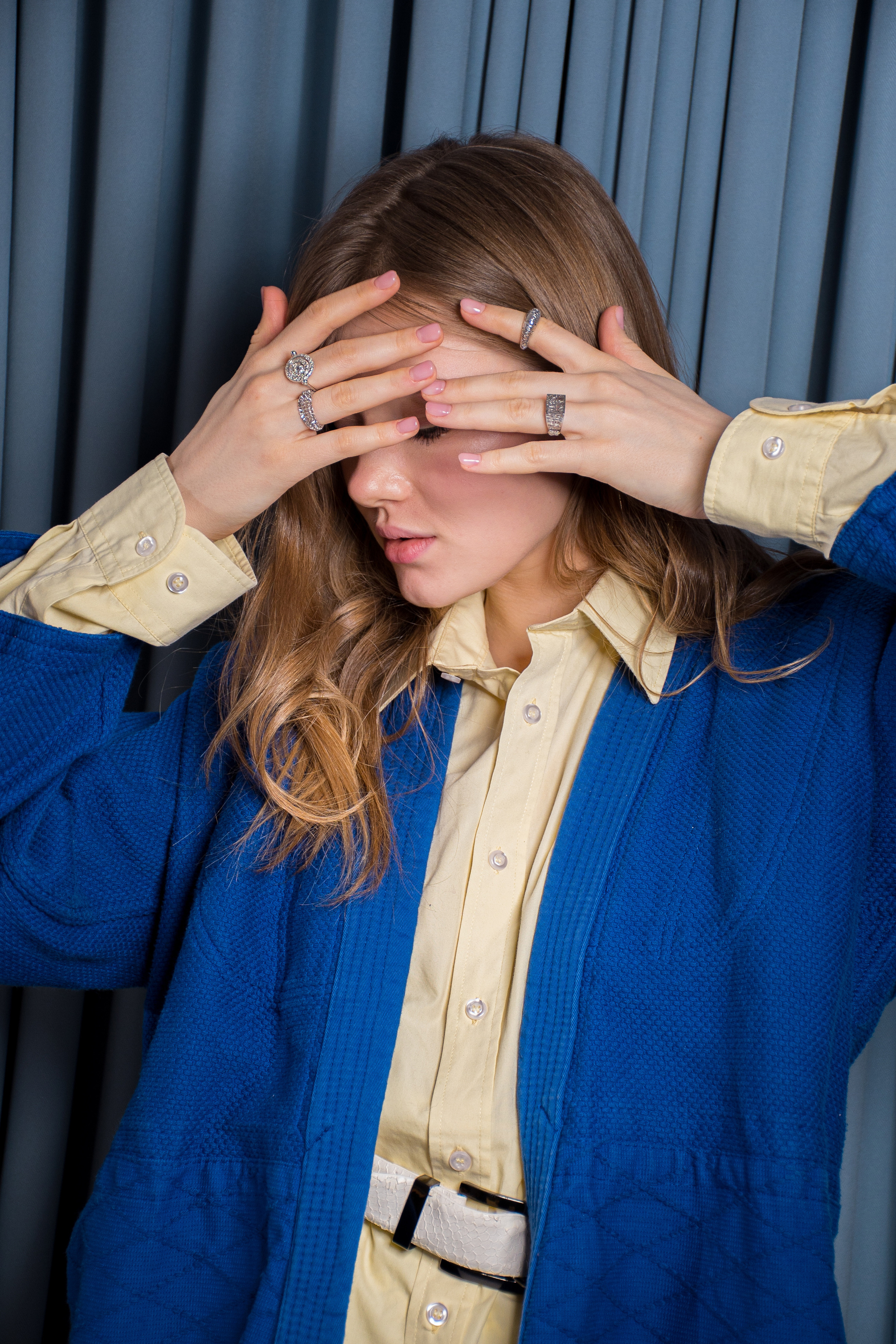 1991.jewelry. Elizaveta Filchenko. Fashion-photographer and director