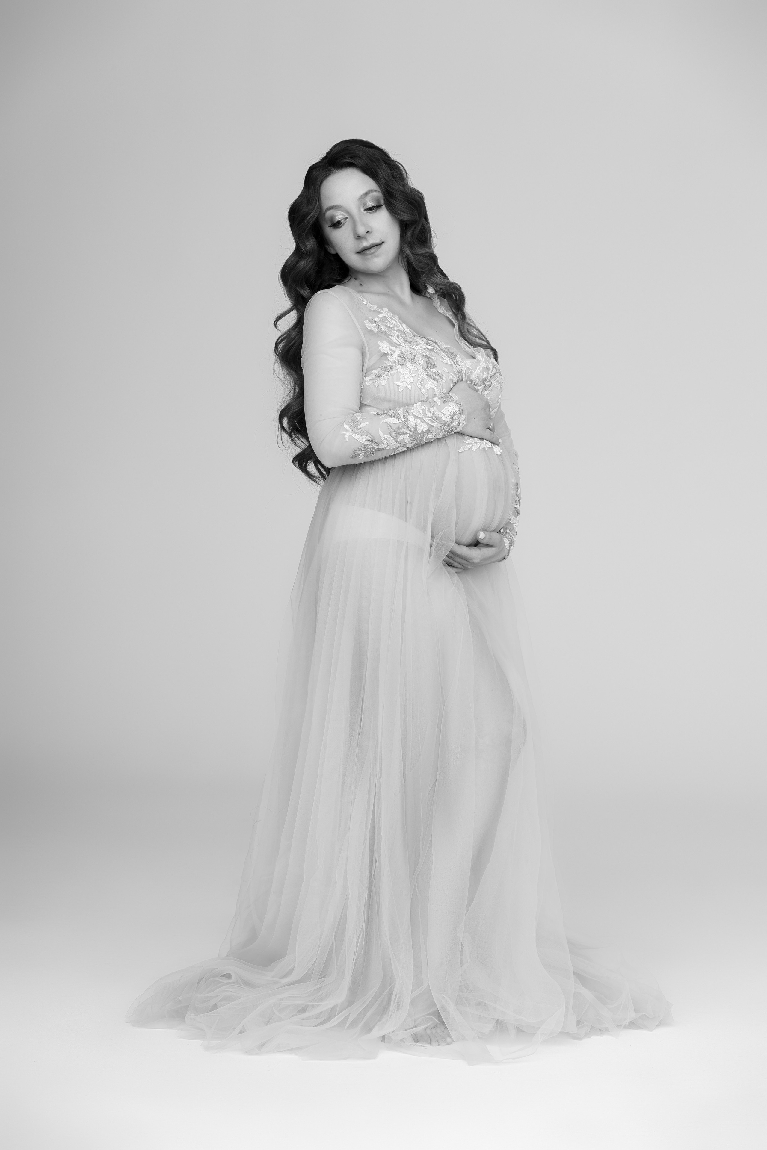 Фотосессия беременности в стиле «Минимализм». Виктория Беник