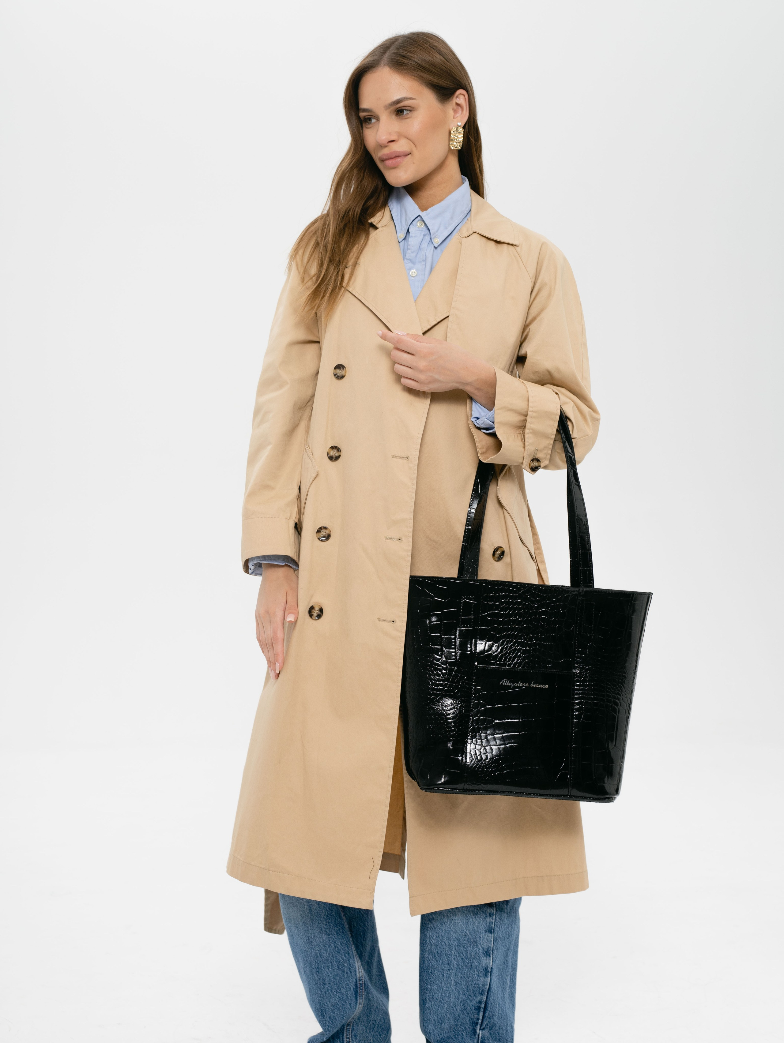 Модель 4Ш. Бренд Alligatore Biaco — это изящные изделия из натуральной кожи