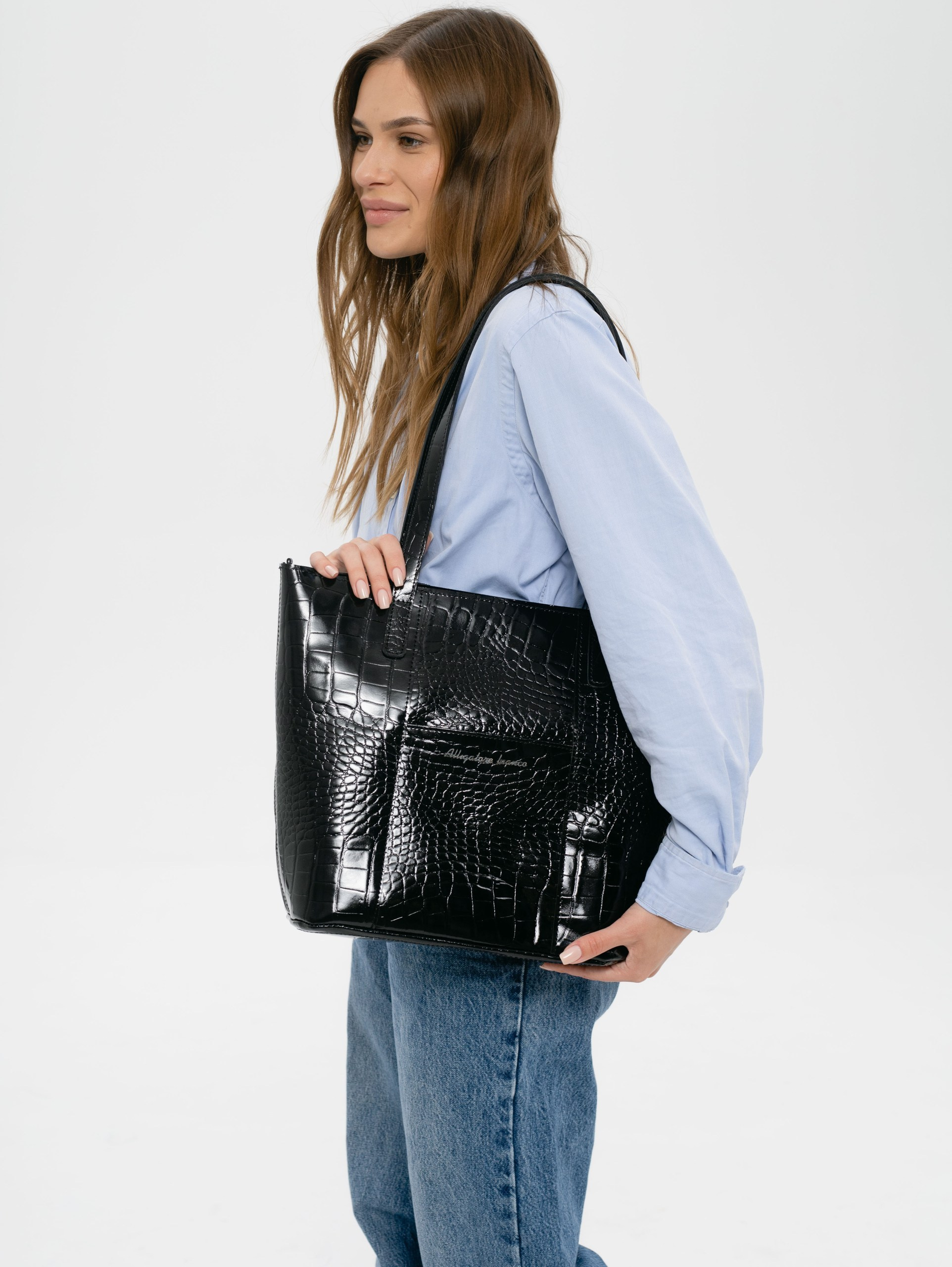 Модель 3Ш. Бренд Alligatore Biaco — это изящные изделия из натуральной кожи