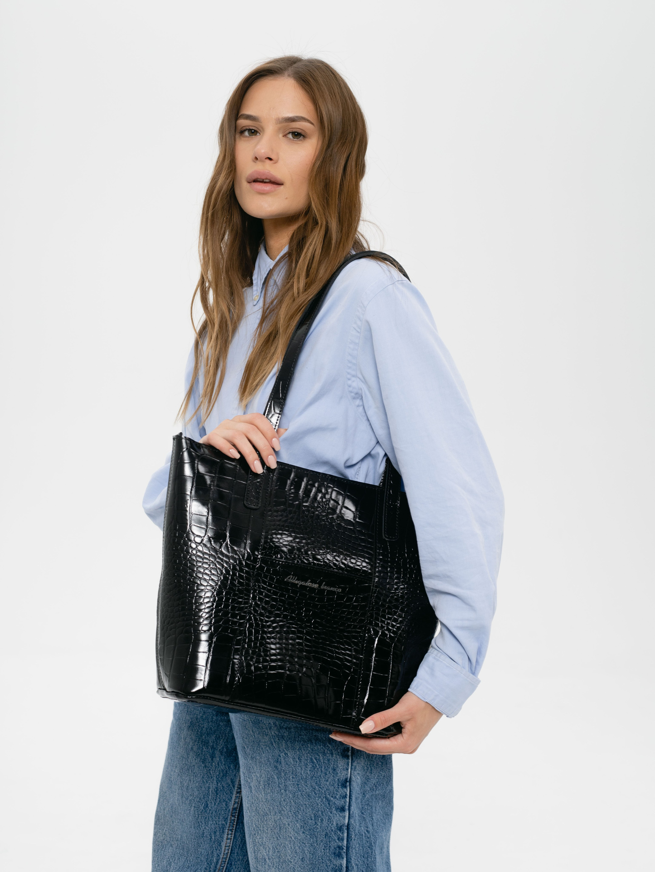 Модель 3Ш. Бренд Alligatore Biaco — это изящные изделия из натуральной кожи