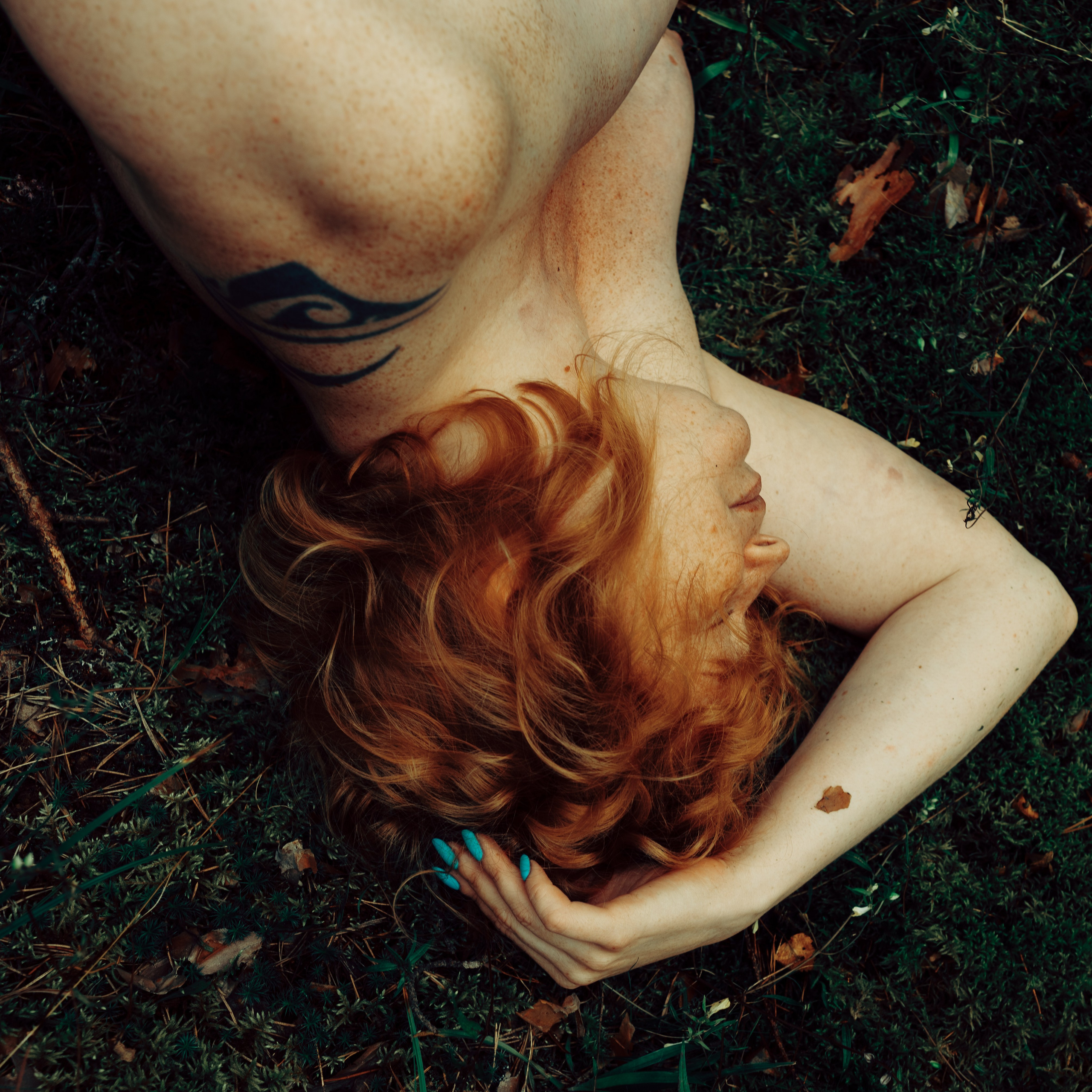 Женская съёмка в лесу. Фотоведьма Дарья Нечинская