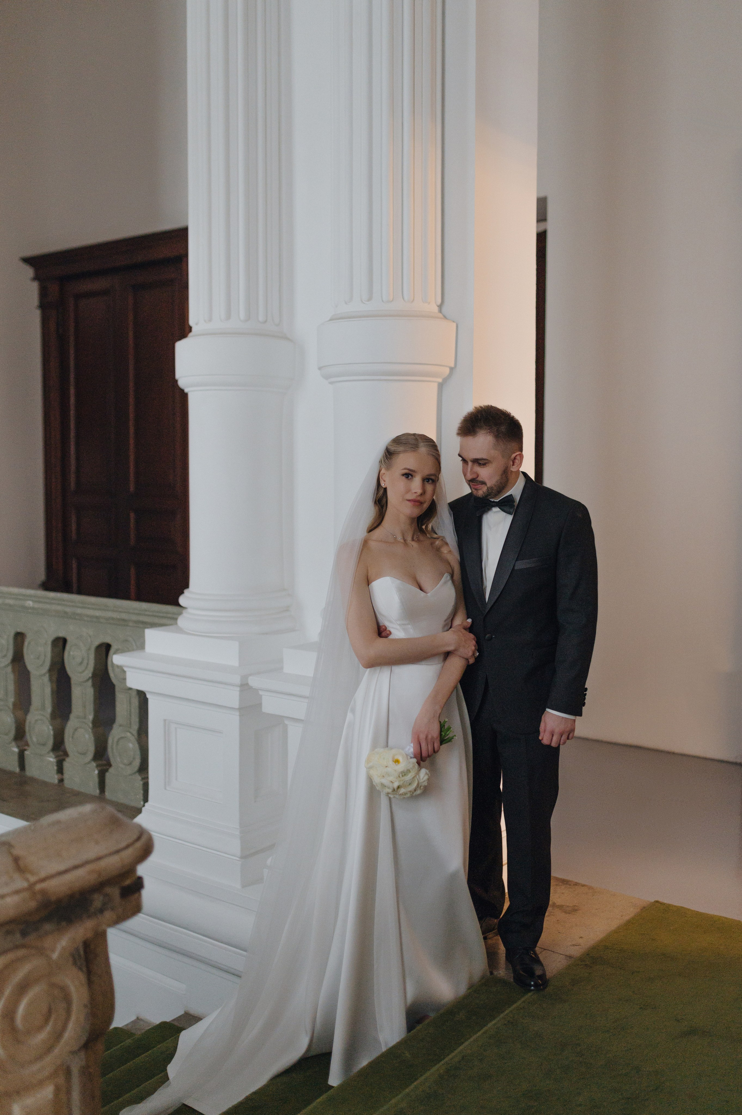 Александра и Алексей, Особняк Спиридонова и Усадьба Муравьевых-Апостолов. Свадебный фотограф Москва и Санкт-Петербург. Анастасия Чудина