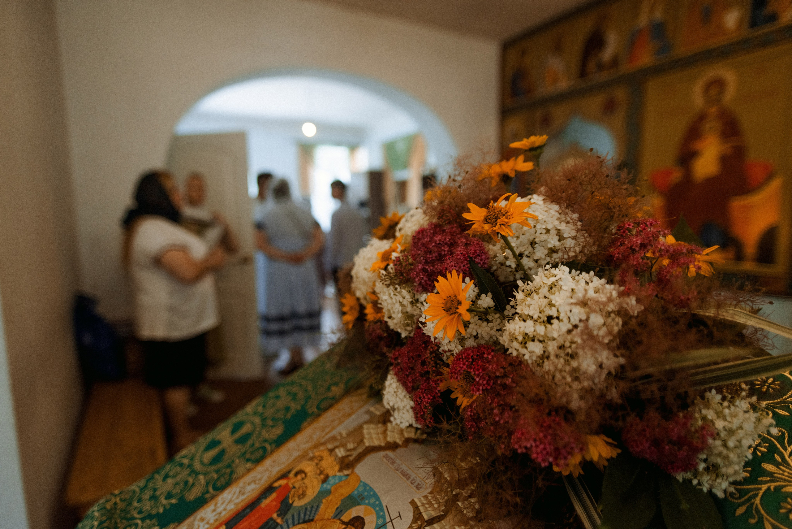 Крещение Даши и Алены. Семейный документальный фотограф в Волгограде Мариэта Додина