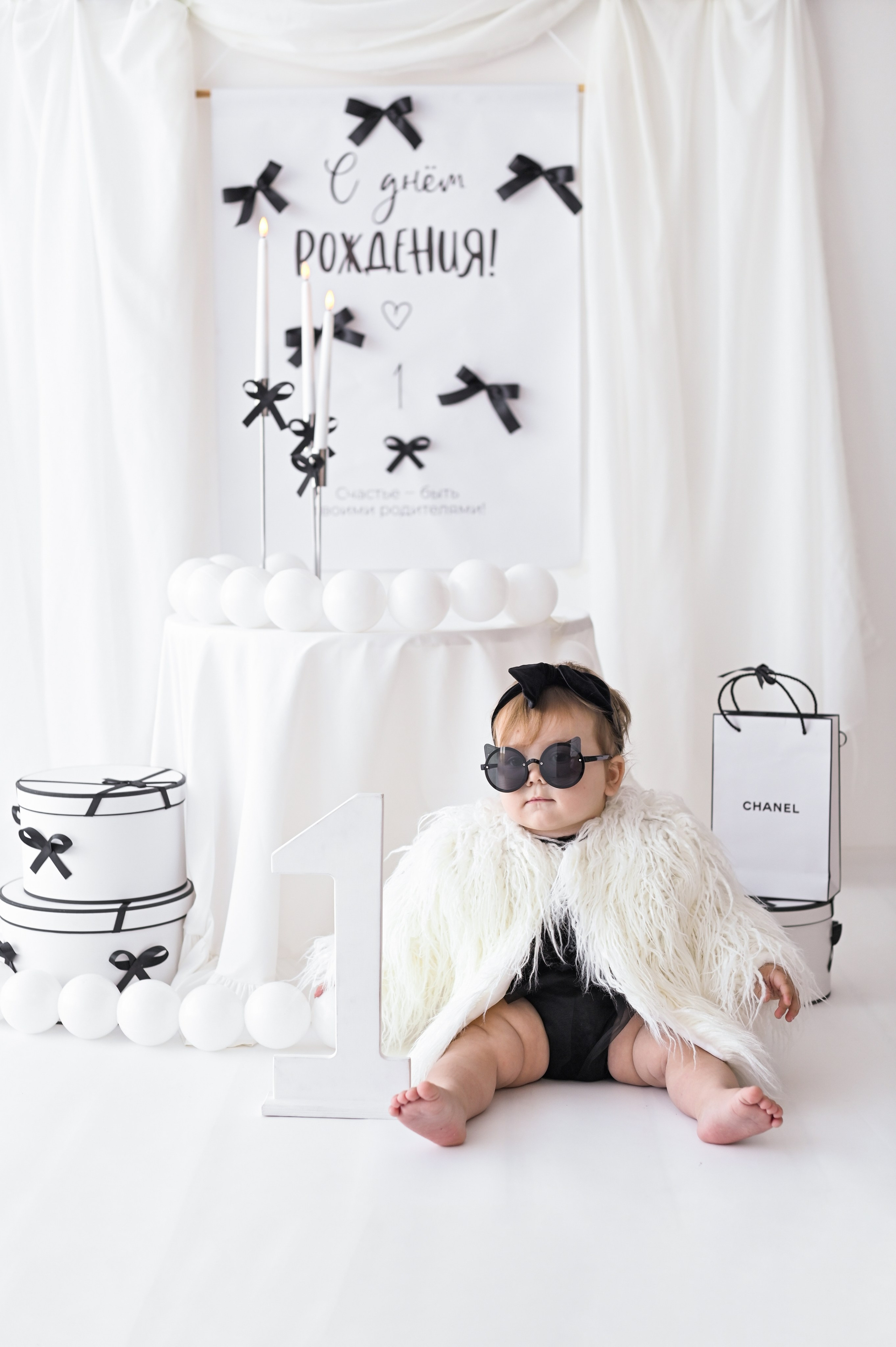 « Годик Девочки ». Фотограф новорожденных во Владивостоке Панова Татьяна