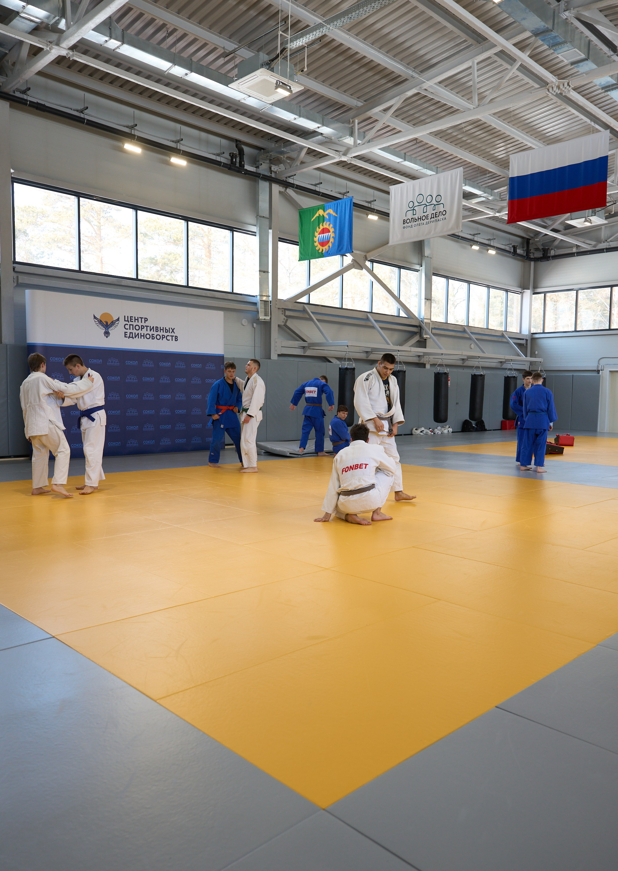 Открытие центров спортивных единоборств «Сокол» Красноярск/Дивногорск. Александр Сазонов Красноярск