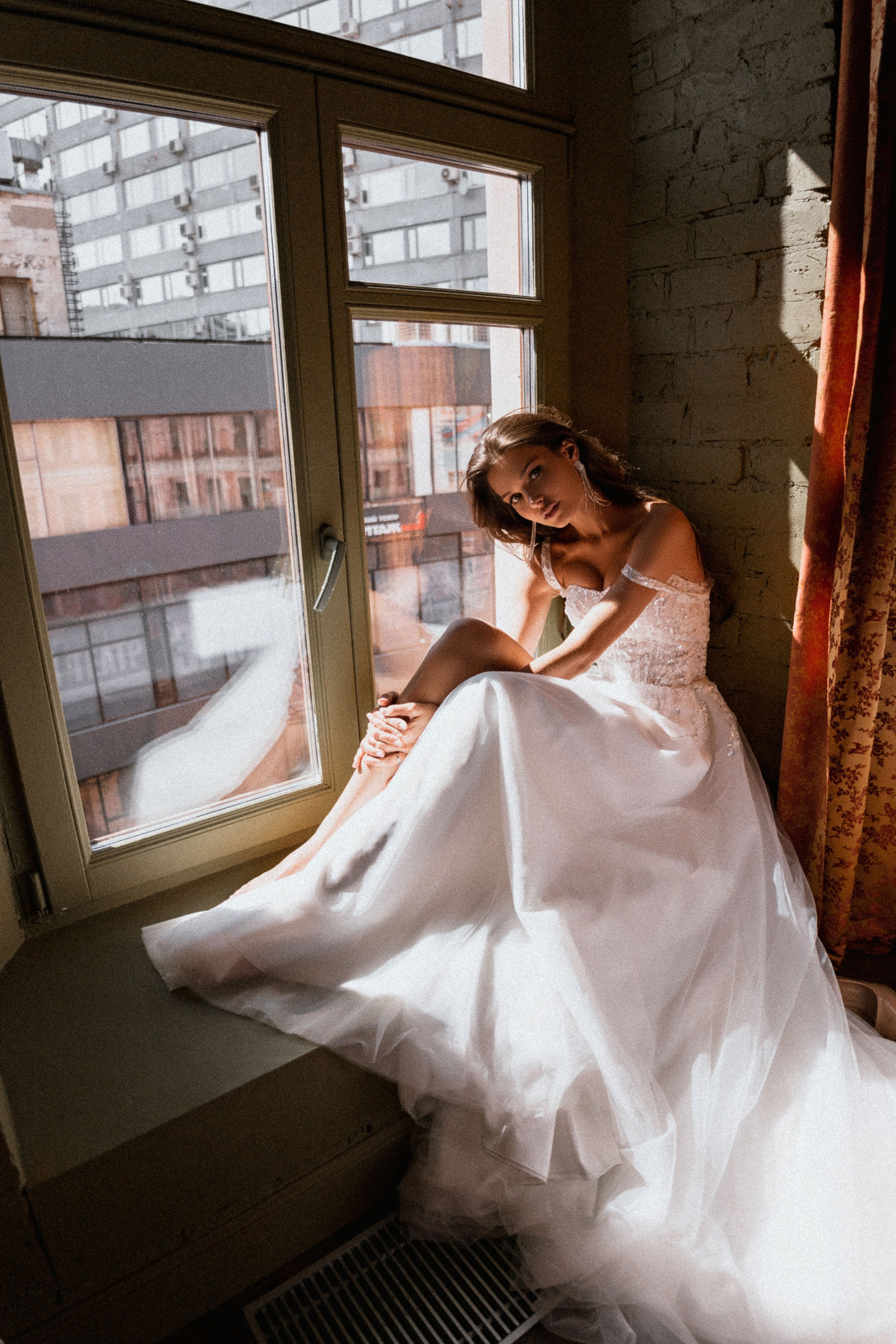 Фотосессия в образе «утро невесты» для Анастасии. Свадебный и портретный фотограф Клипа Максим