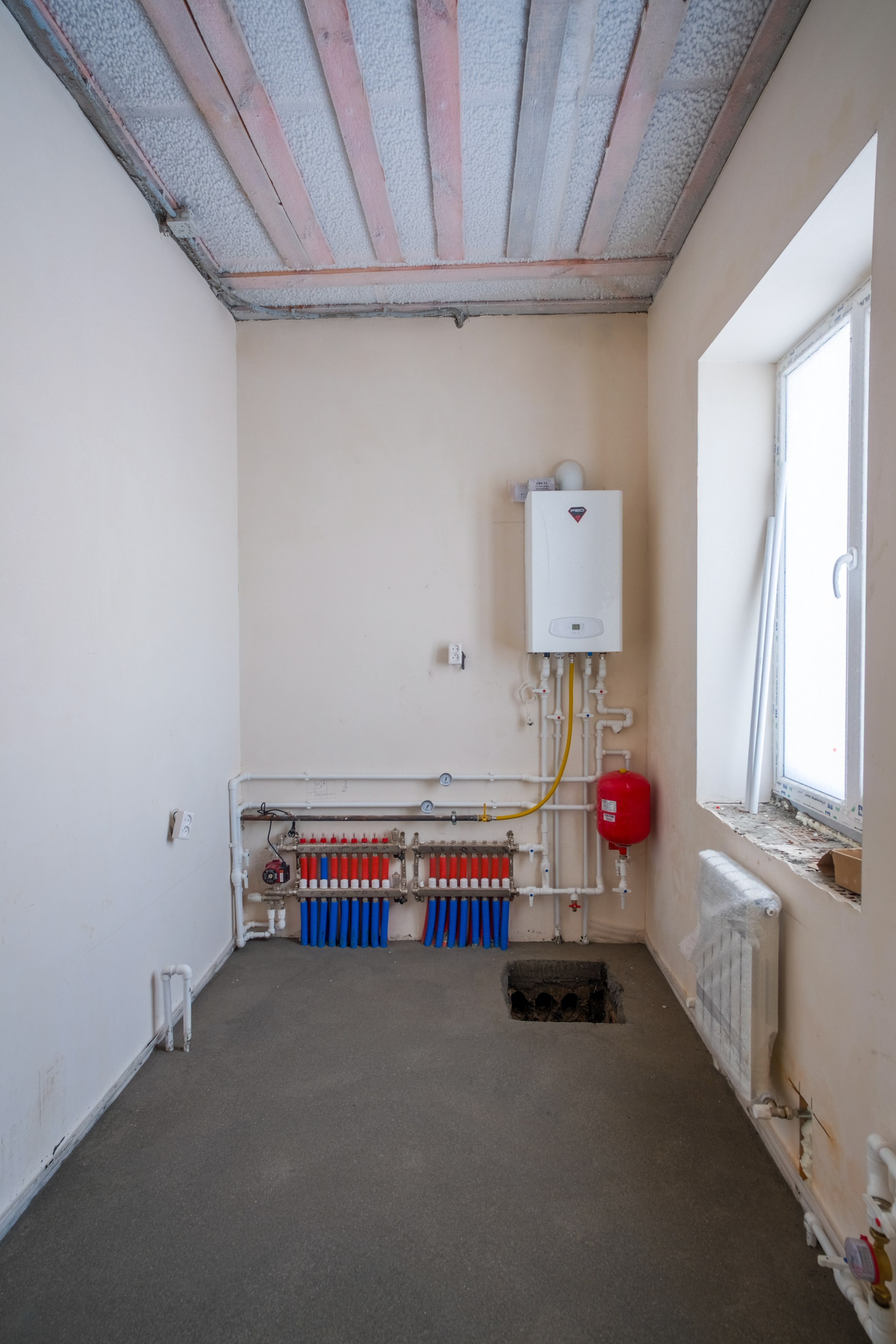 Столбище — Дом от застройщика в предчистовой отделке. Интерьерный фотограф Казань