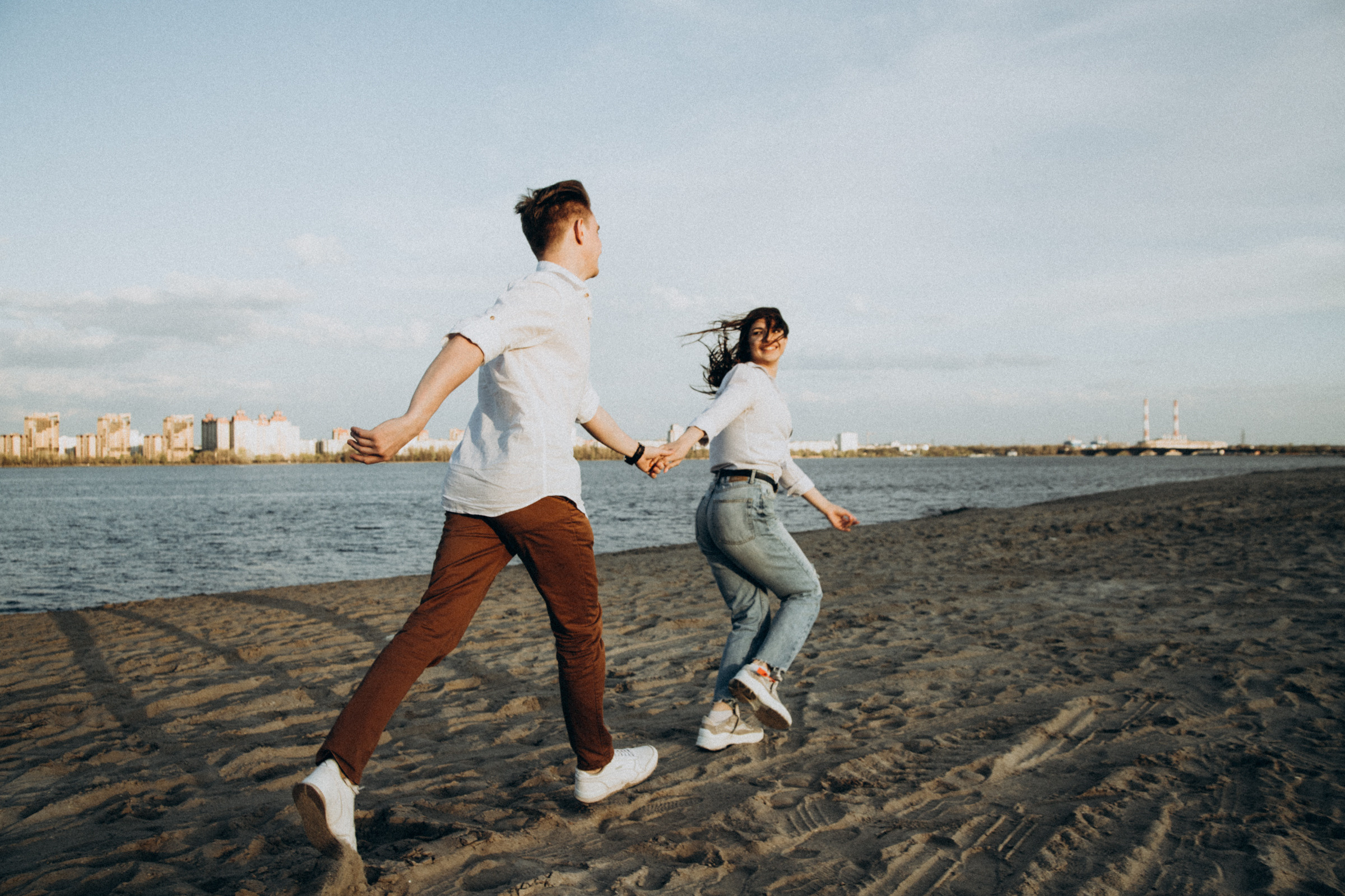 Песчаный берег. Свадебный и семейный фотограф в Воронеже Свиридова Евгения