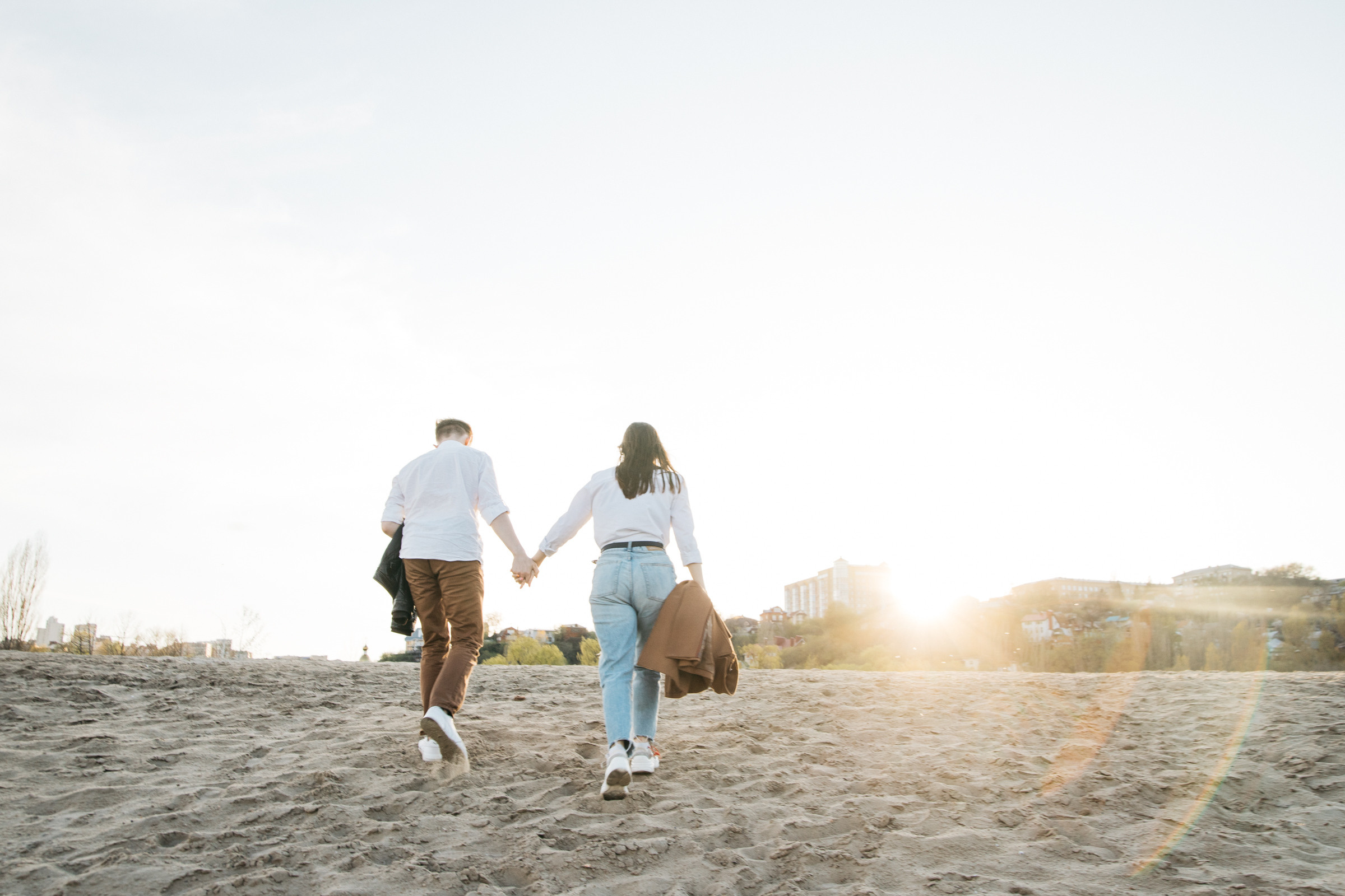 Песчаный берег. Свадебный и семейный фотограф в Воронеже Свиридова Евгения