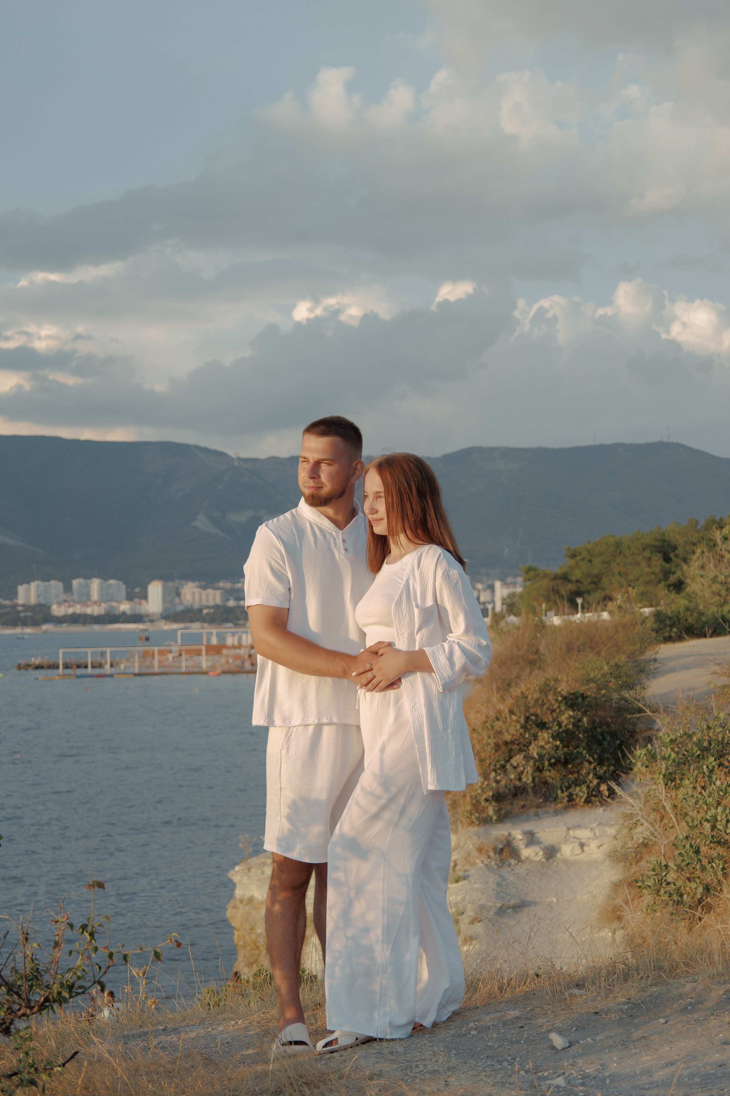 История любви у берега моря. Семейный и портретный фотограф в Геленджике Любовь Бодрова