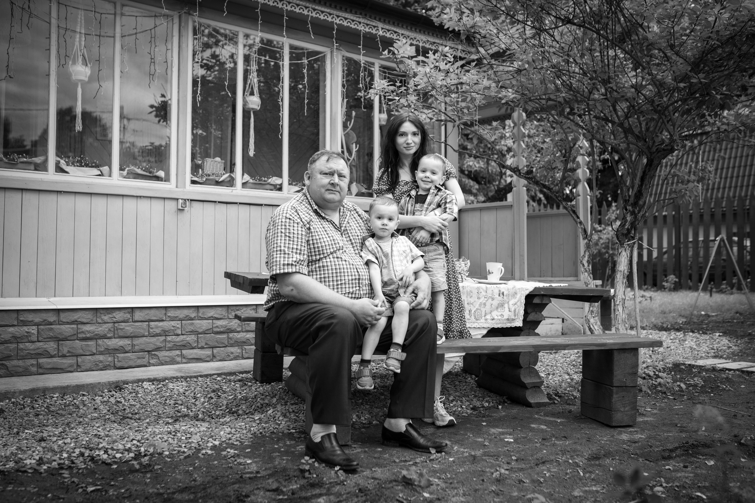 Семейная фотосессия на даче. Фотограф в Железнодорожном и Балашихе