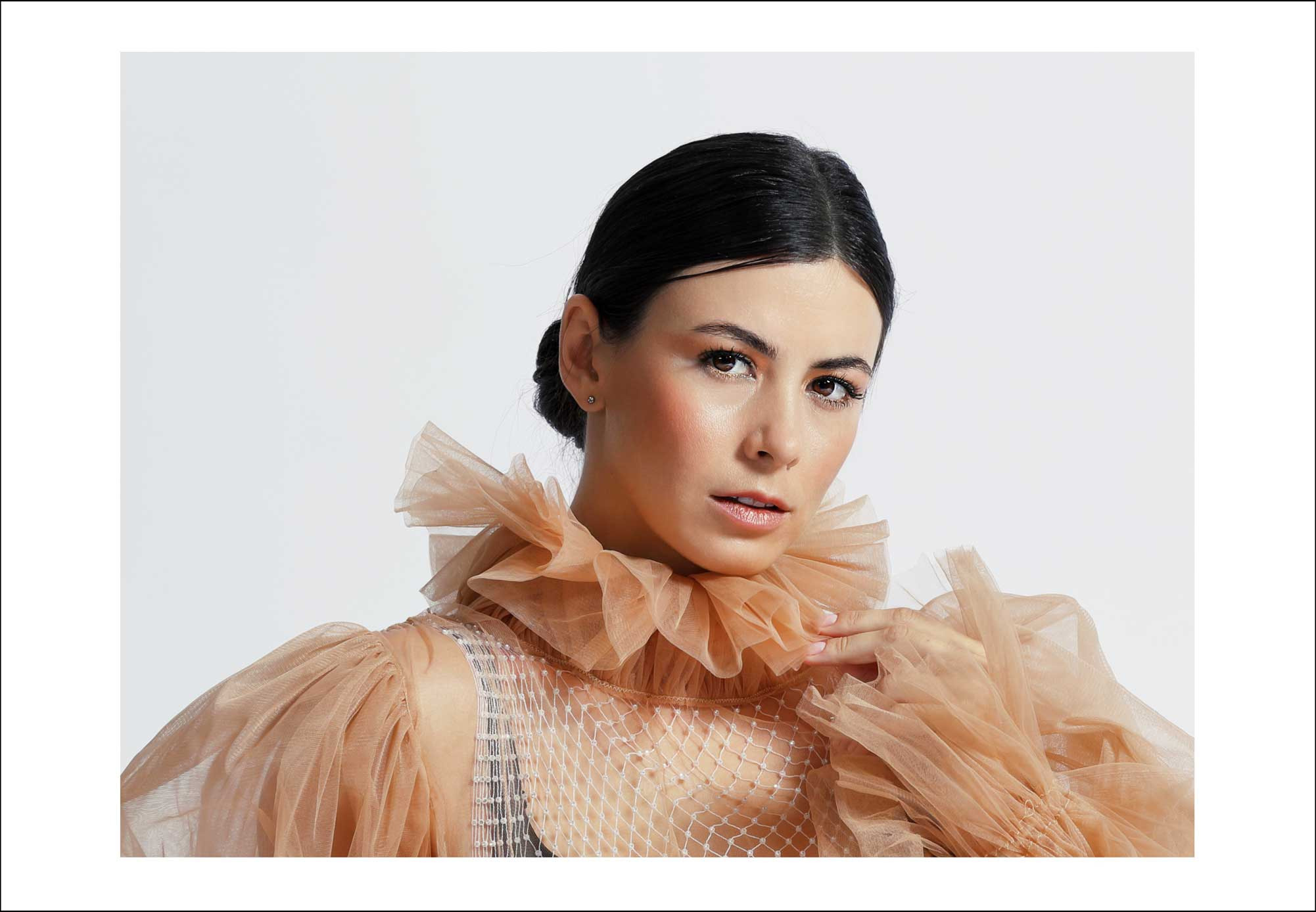 модель Марина Бондарь