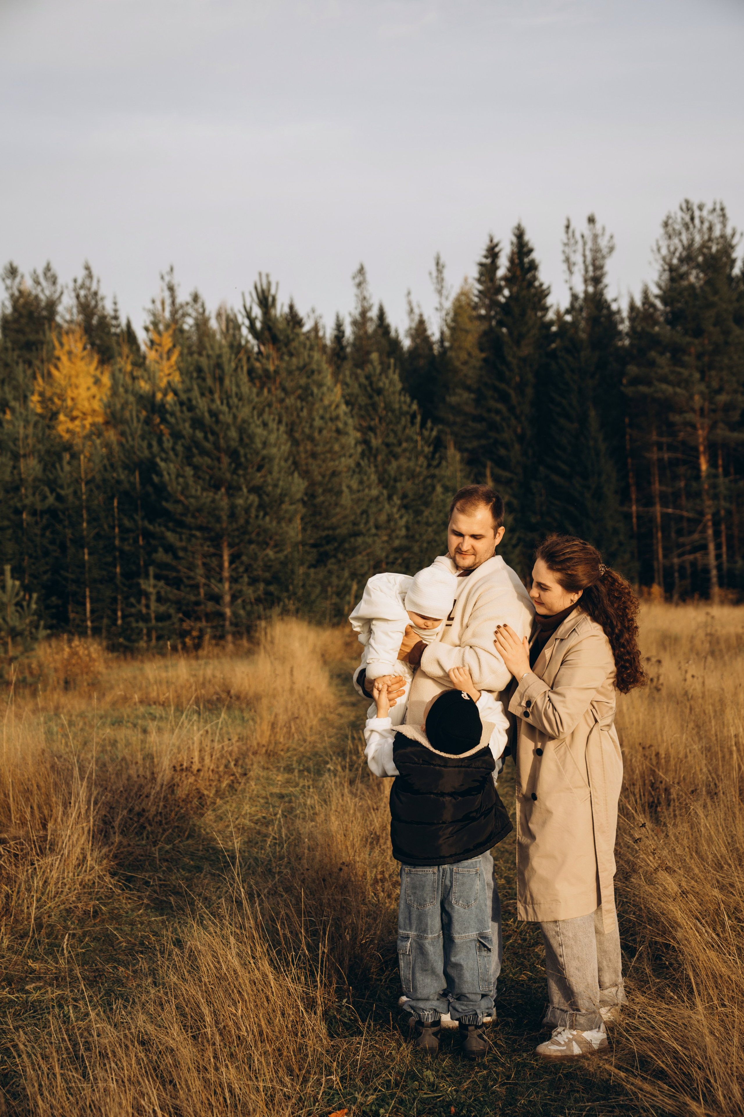 Виктор, Александра, Марк и Костик. Семейный и детский фотограф Плесецк, Мирный Марина Забабурина