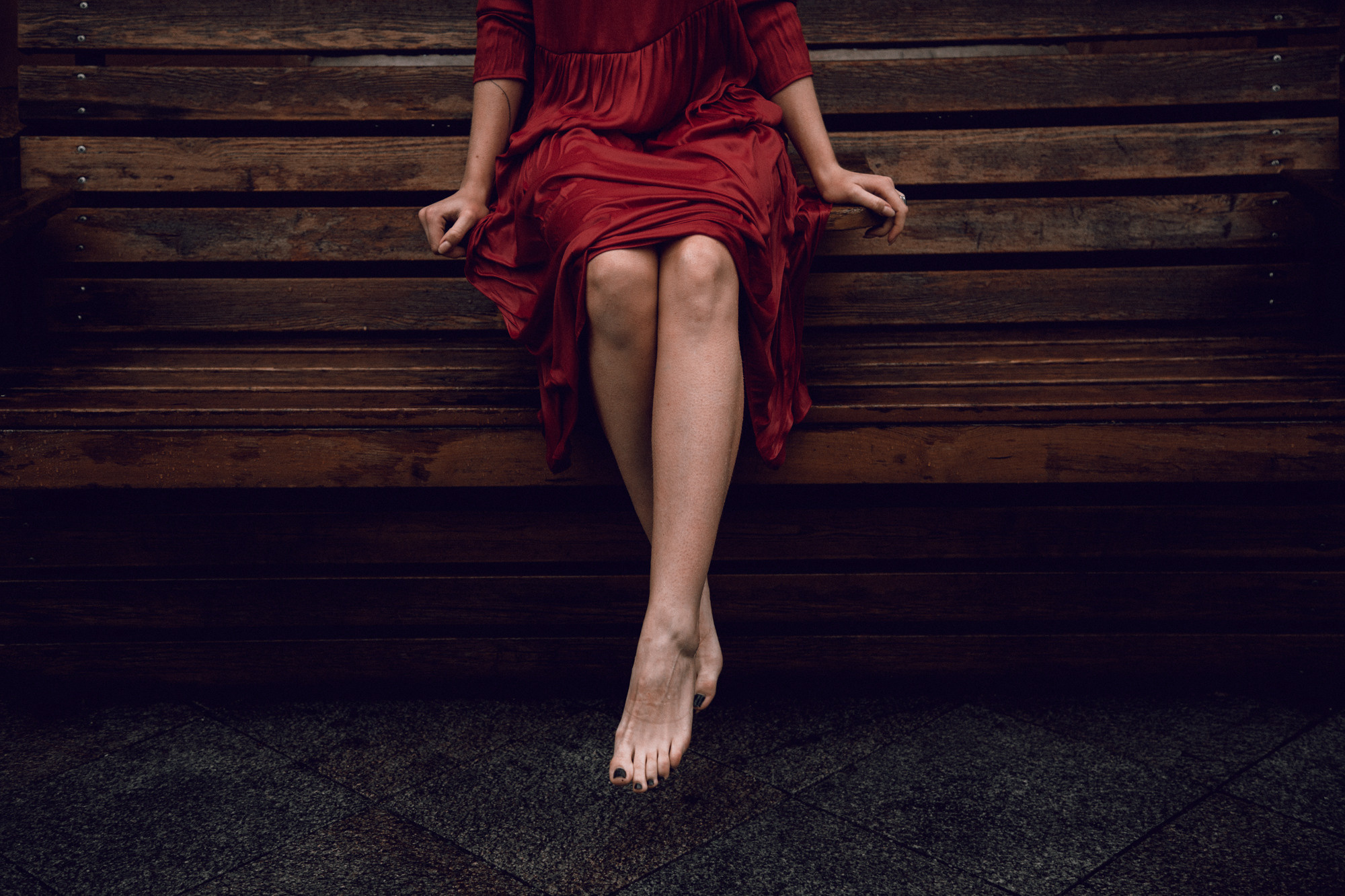 Под дождем. Фотографирую в Москве