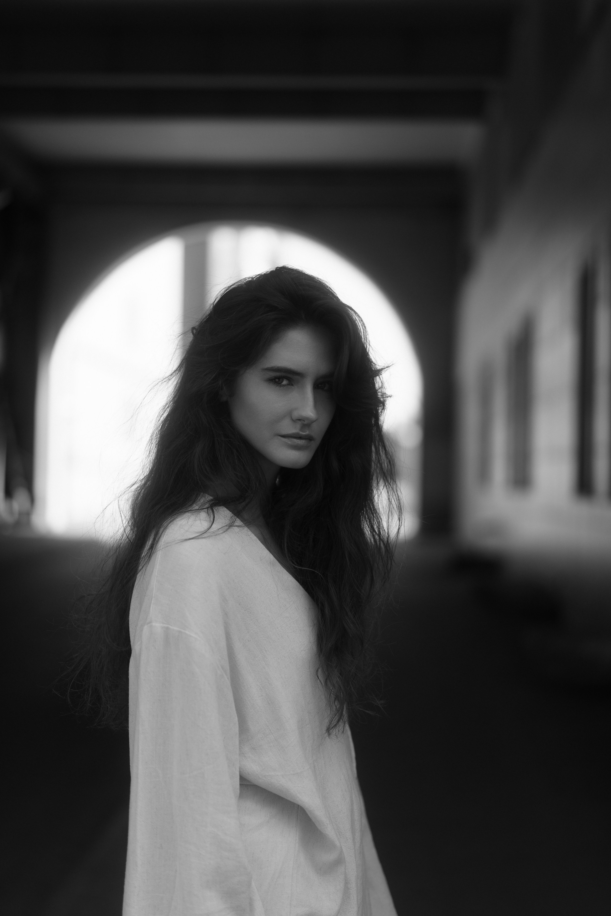 Прогулочная фотосессия с Настей около отеля Тасиго в Казани