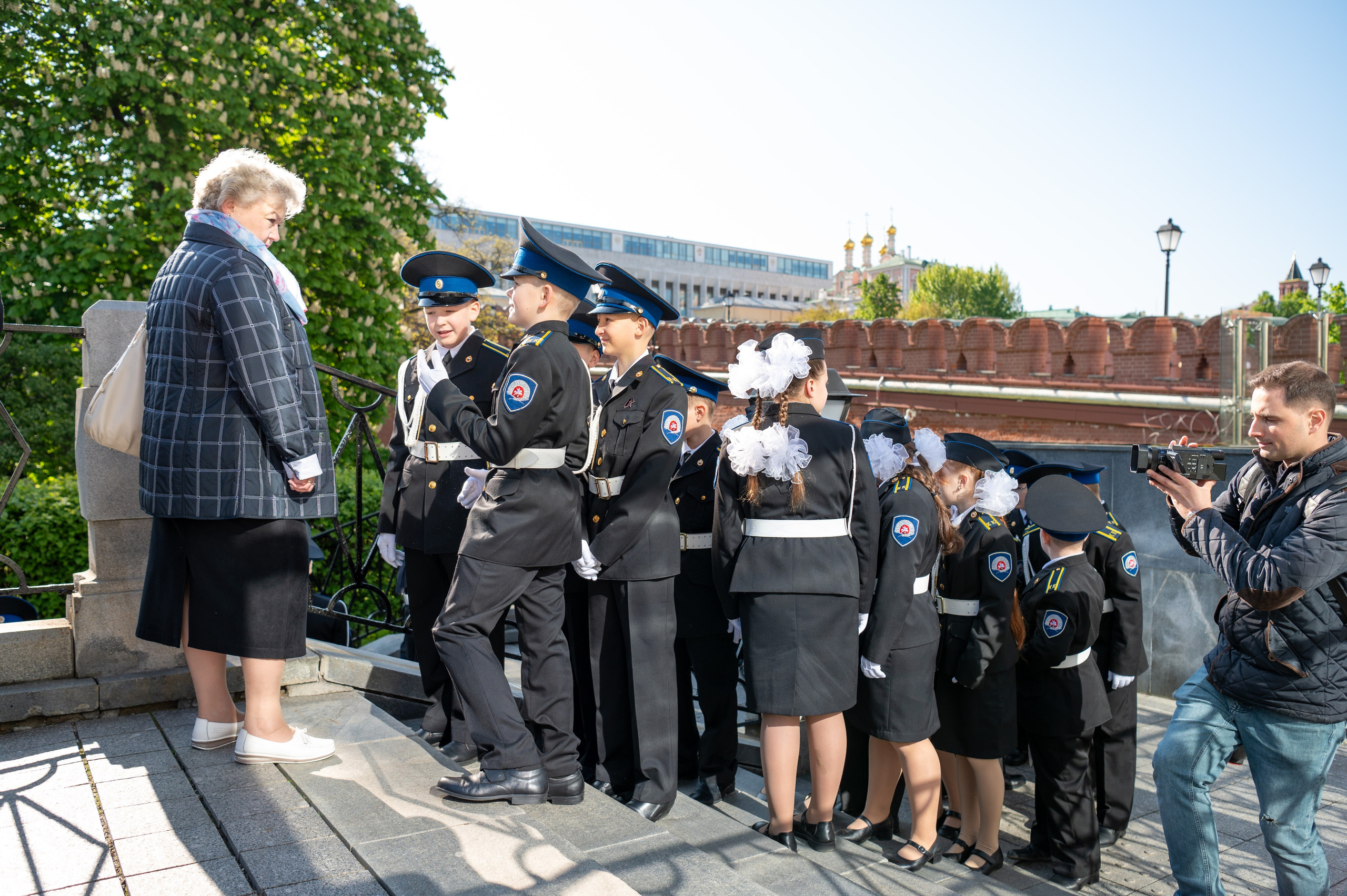Фотосессия Присяги кадетов «Школа 1231 им. В. Д. Поленова». Детский и семейный фотограф г. Москва Оксана Катаджи