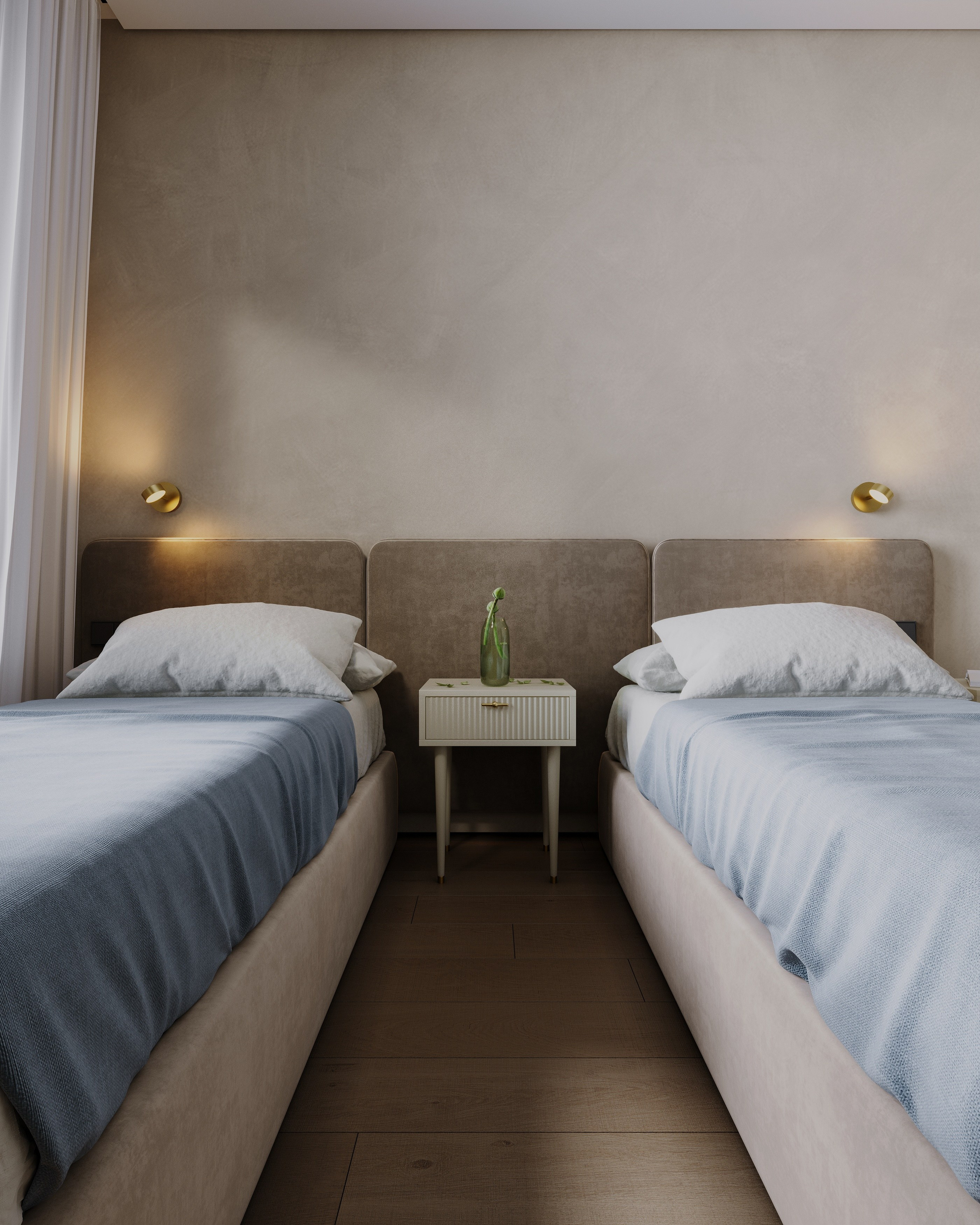 Saint Petersburg apartment studio. Визуализации интерьера