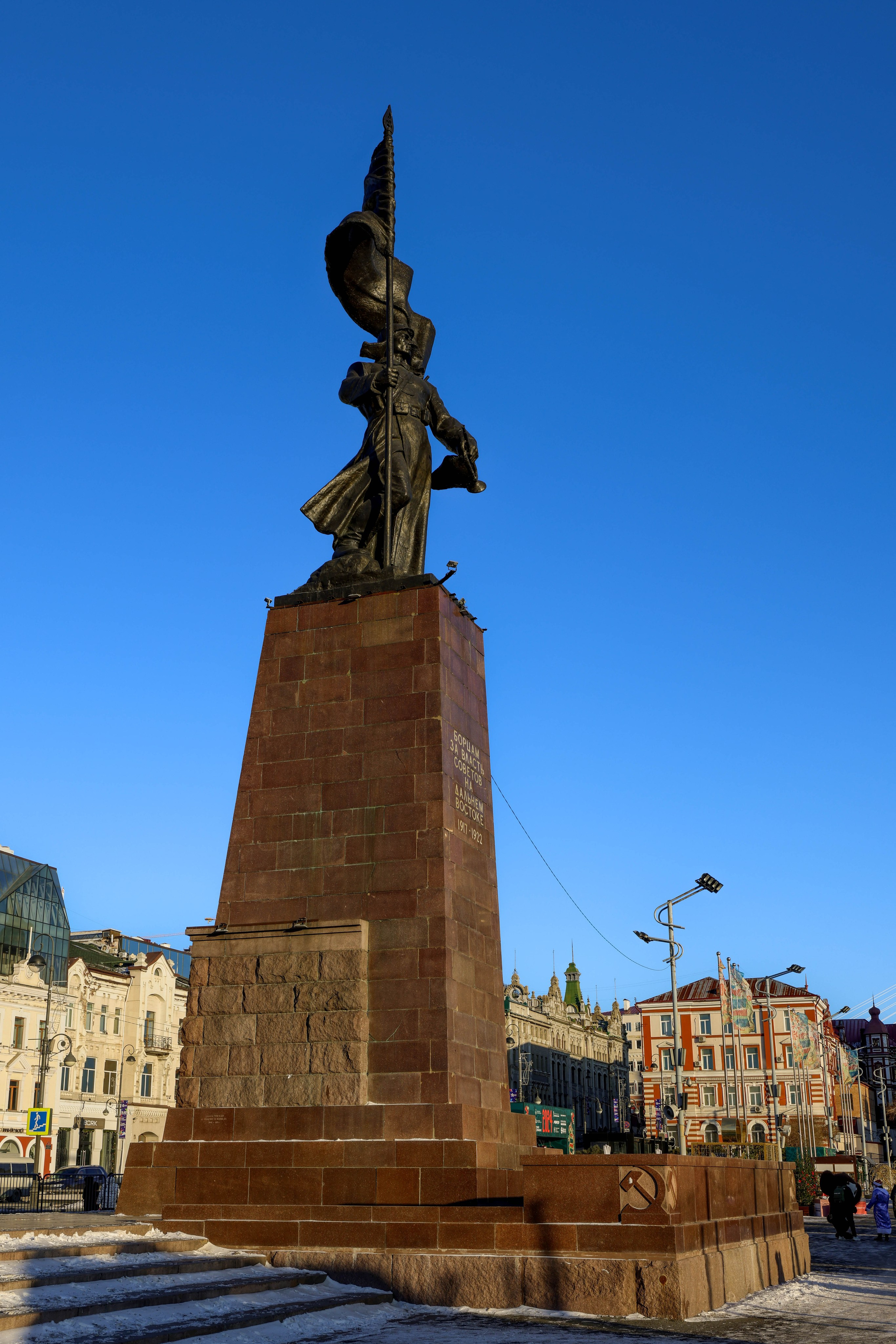 Центральные улицы. Турист оптимист