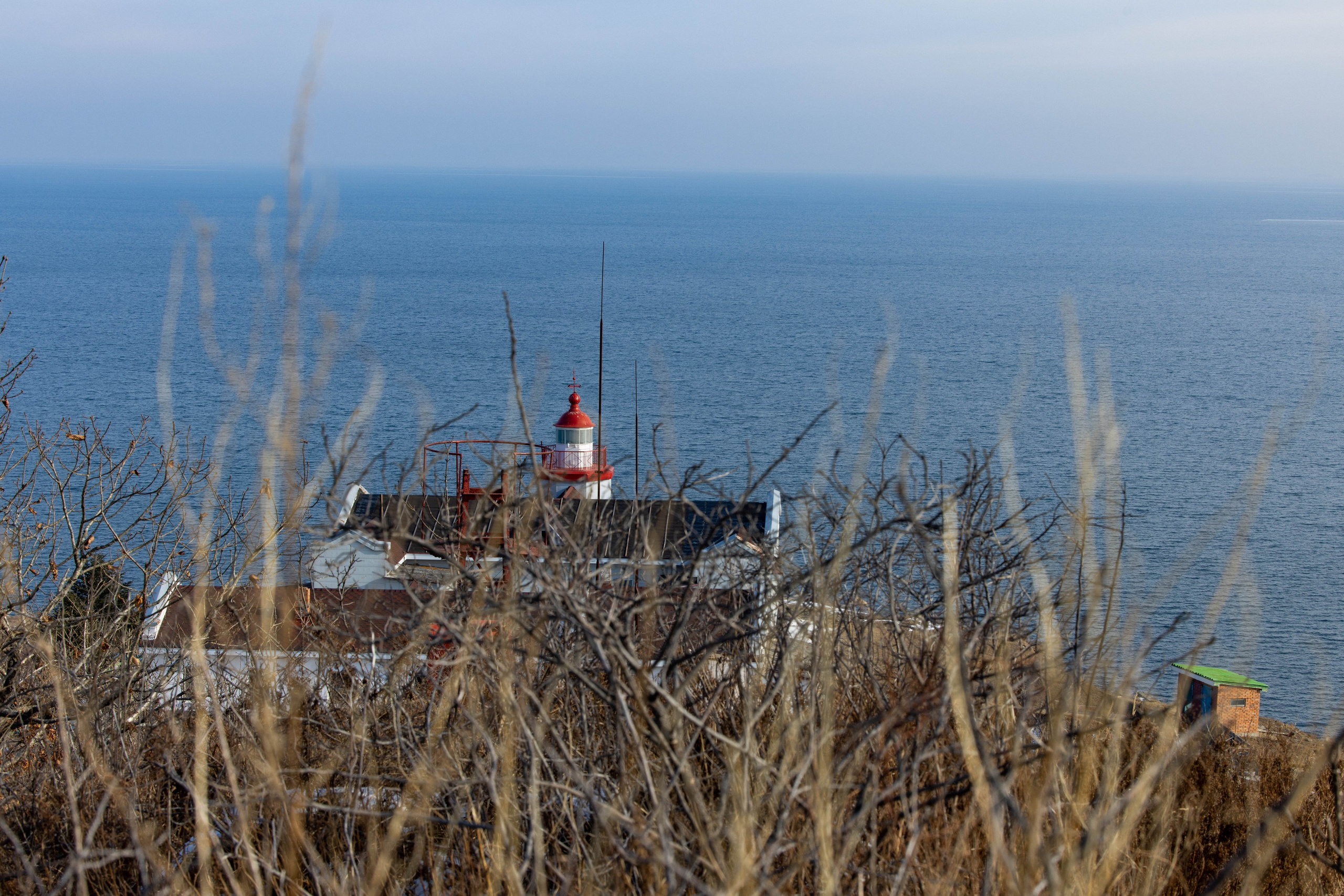 Мыс Брюса. Турист оптимист