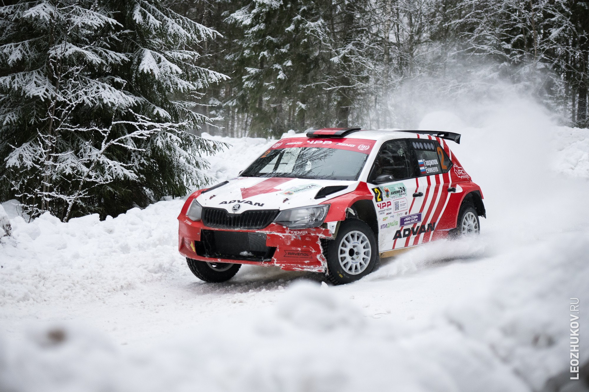 Rally Karelia 2024. Sports photographer Leonid Zhukov