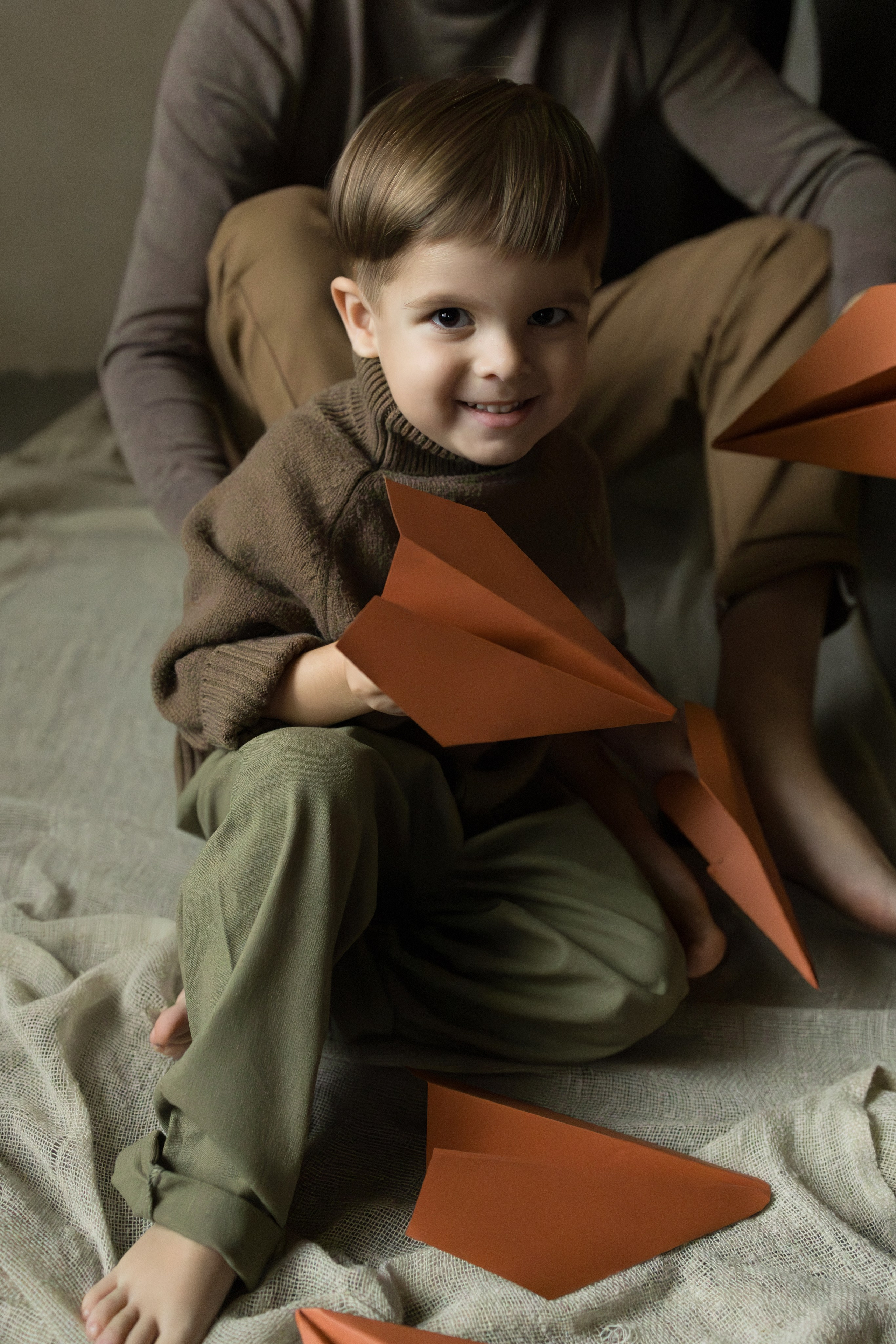 Волшебство и мандарины. История для Максима. Семейный и детский фотограф в Санкт-Петербурге — Лаврова Ольга