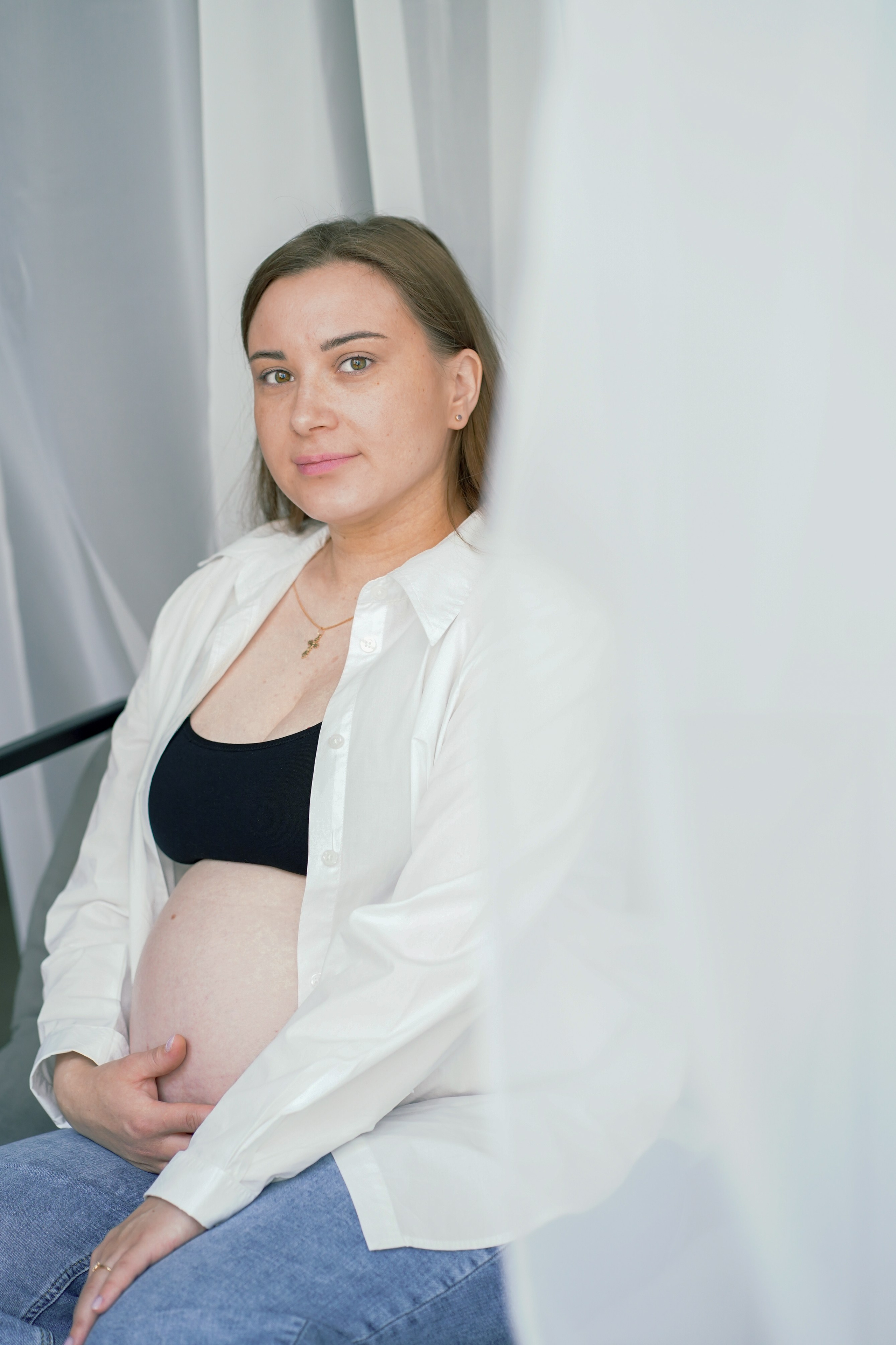 Александра и Алексей в ожидании чуда. Семейный и детский фотограф в Москве (Тинао) Галкина Алевтина