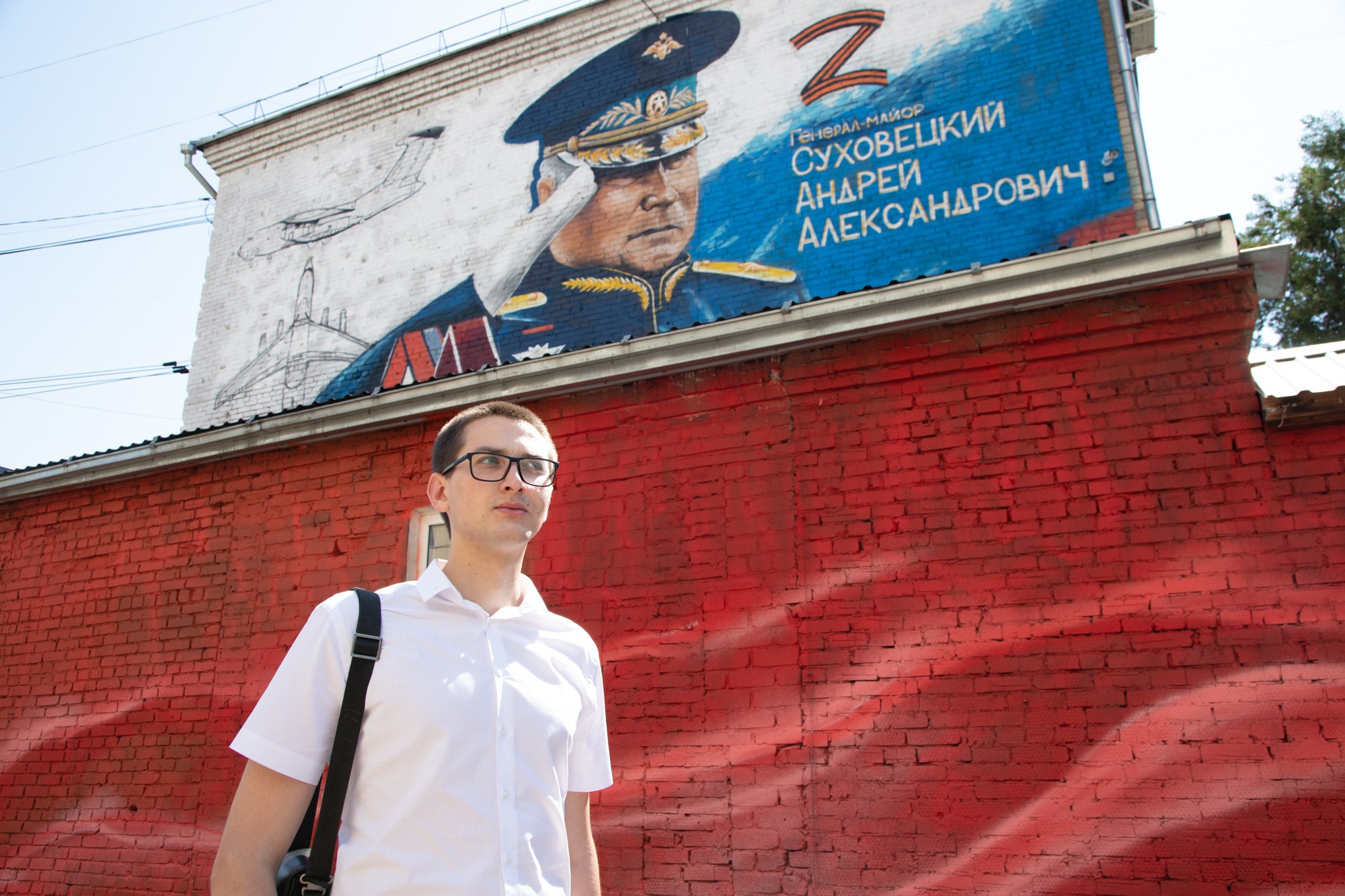 Открытие муралов памяти Героев СВО. Репортажный, промышленный и маркетплейс-фотограф Дмитрий Чернат