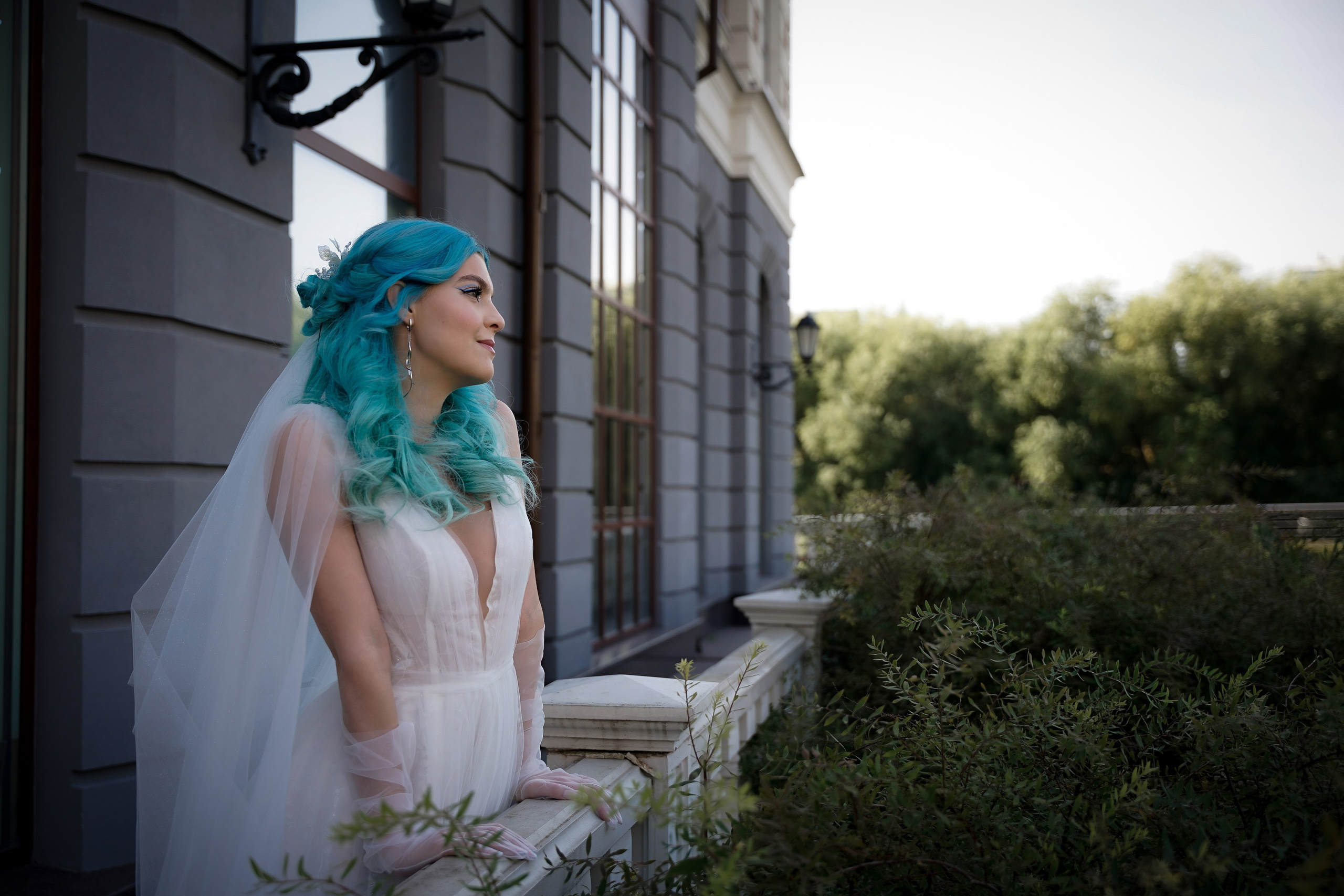 Свадебная прогулка в парке Екатеринбурга